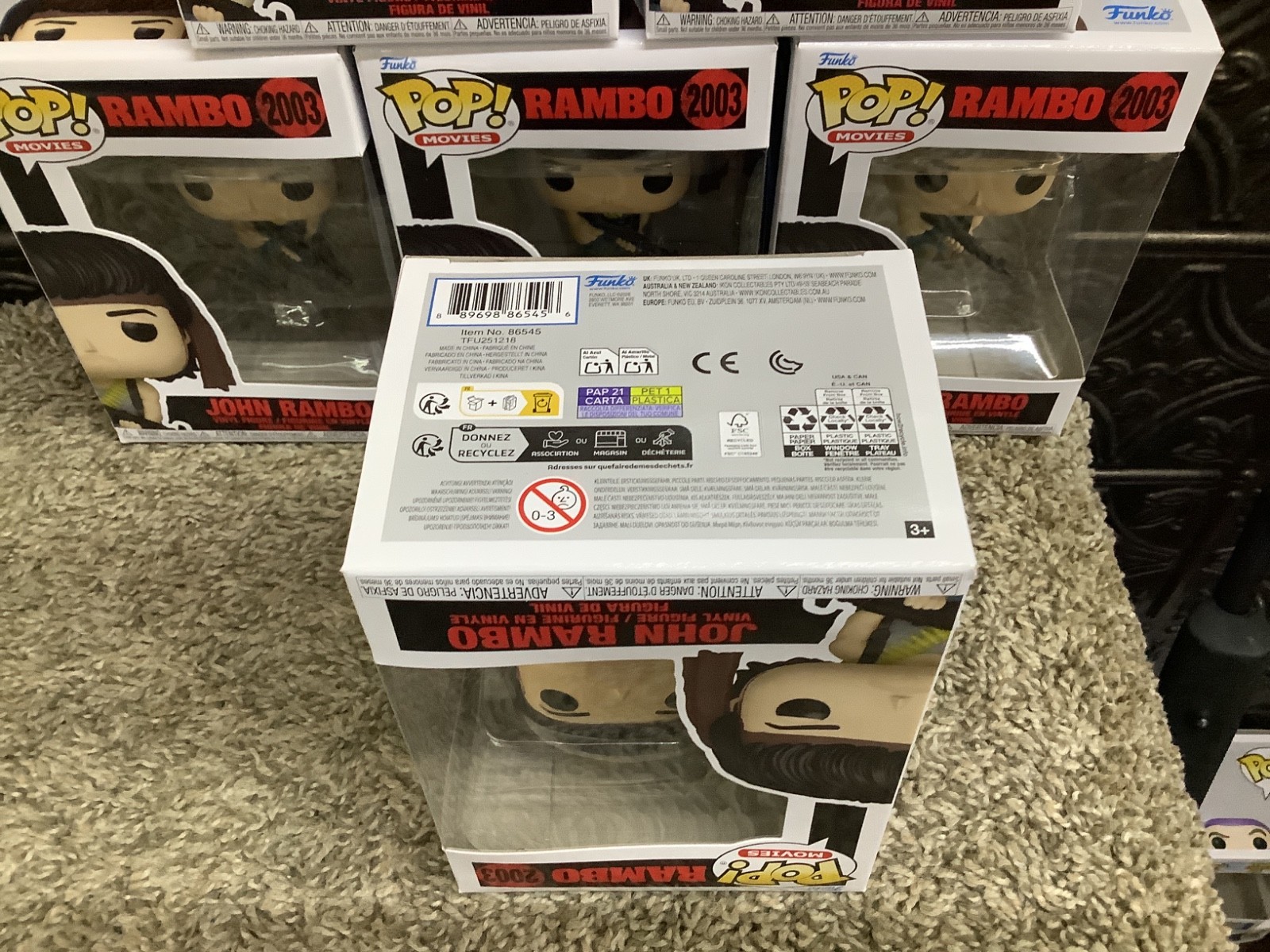 Funko Pop! Rambo John Rambo Vinyl Figure #2003