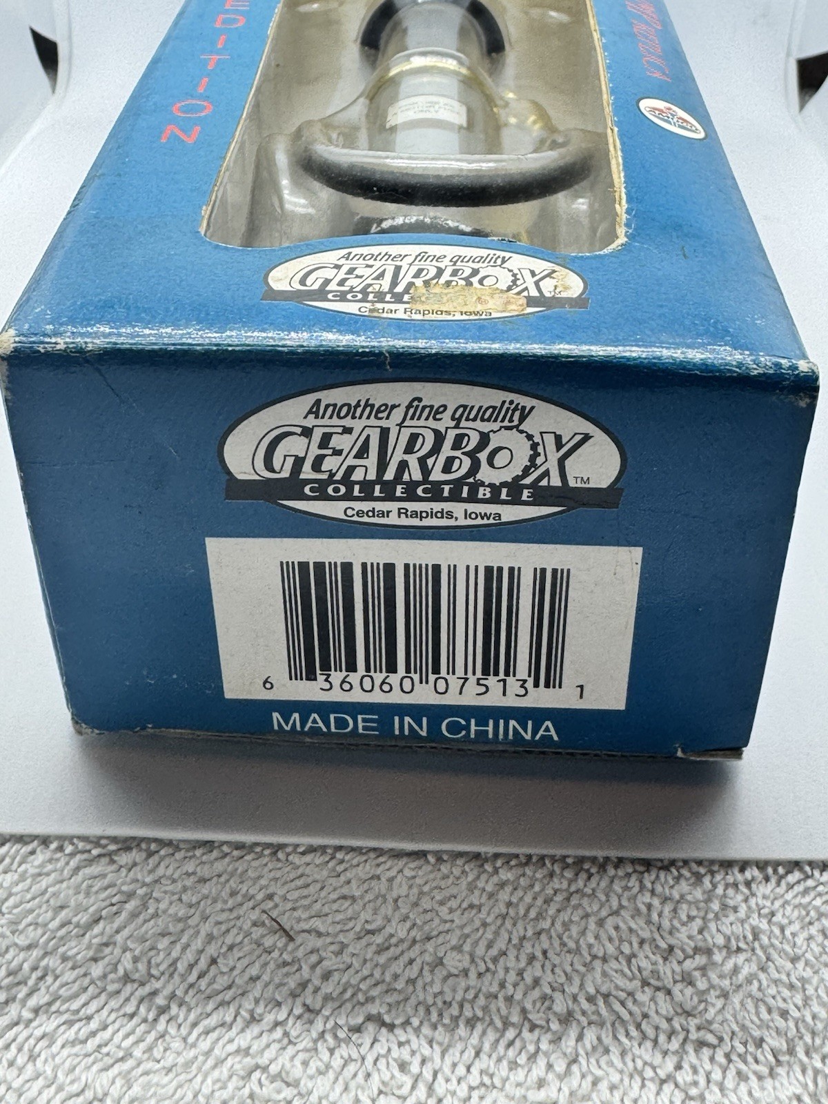 Limited Edition Replica Gas Pump Amoco Silver Wayne Gearbox