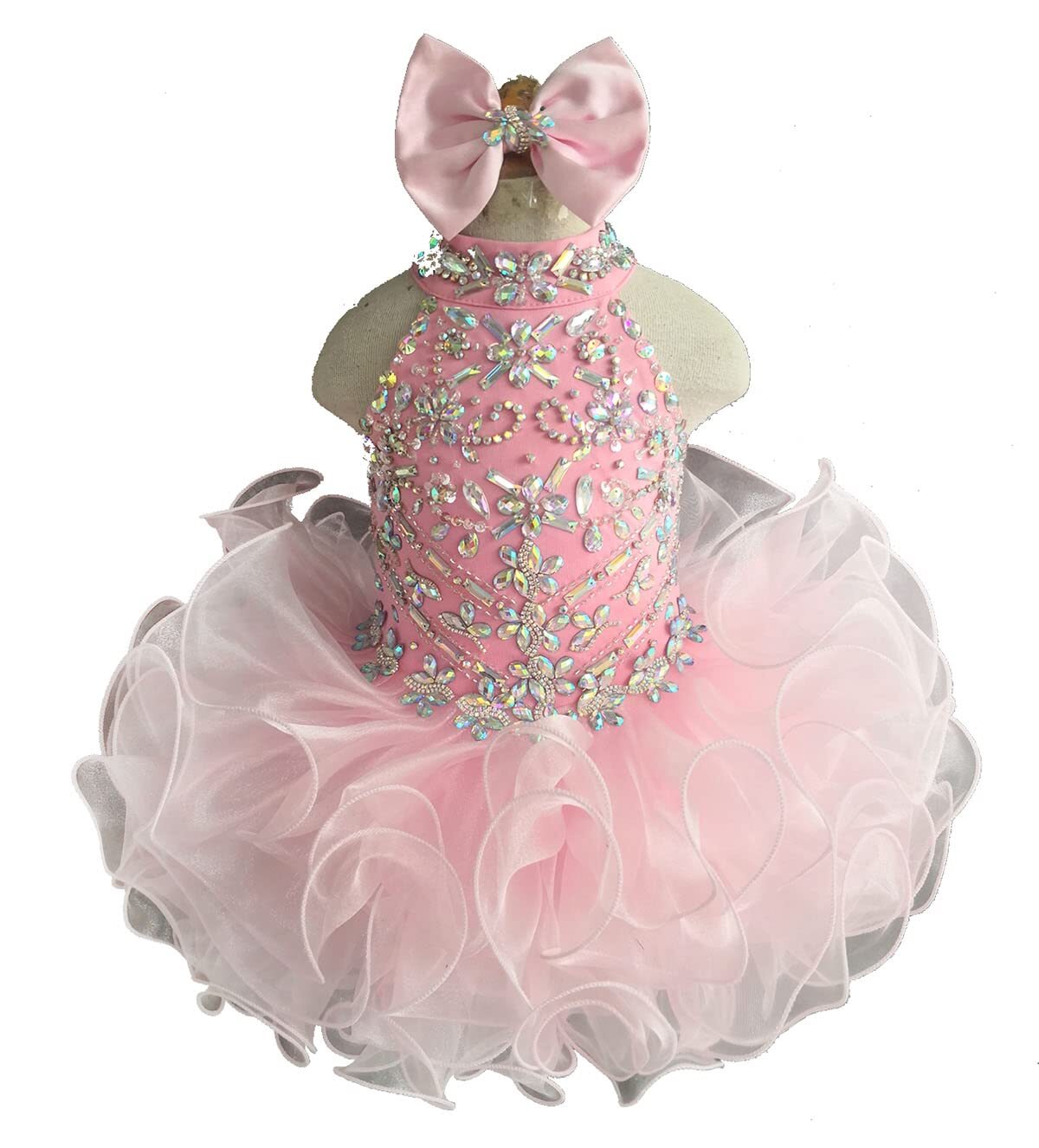 Jenniferwu Toddler Girl Dress Baby Princess Birthday Party Pageant Ball Gown
