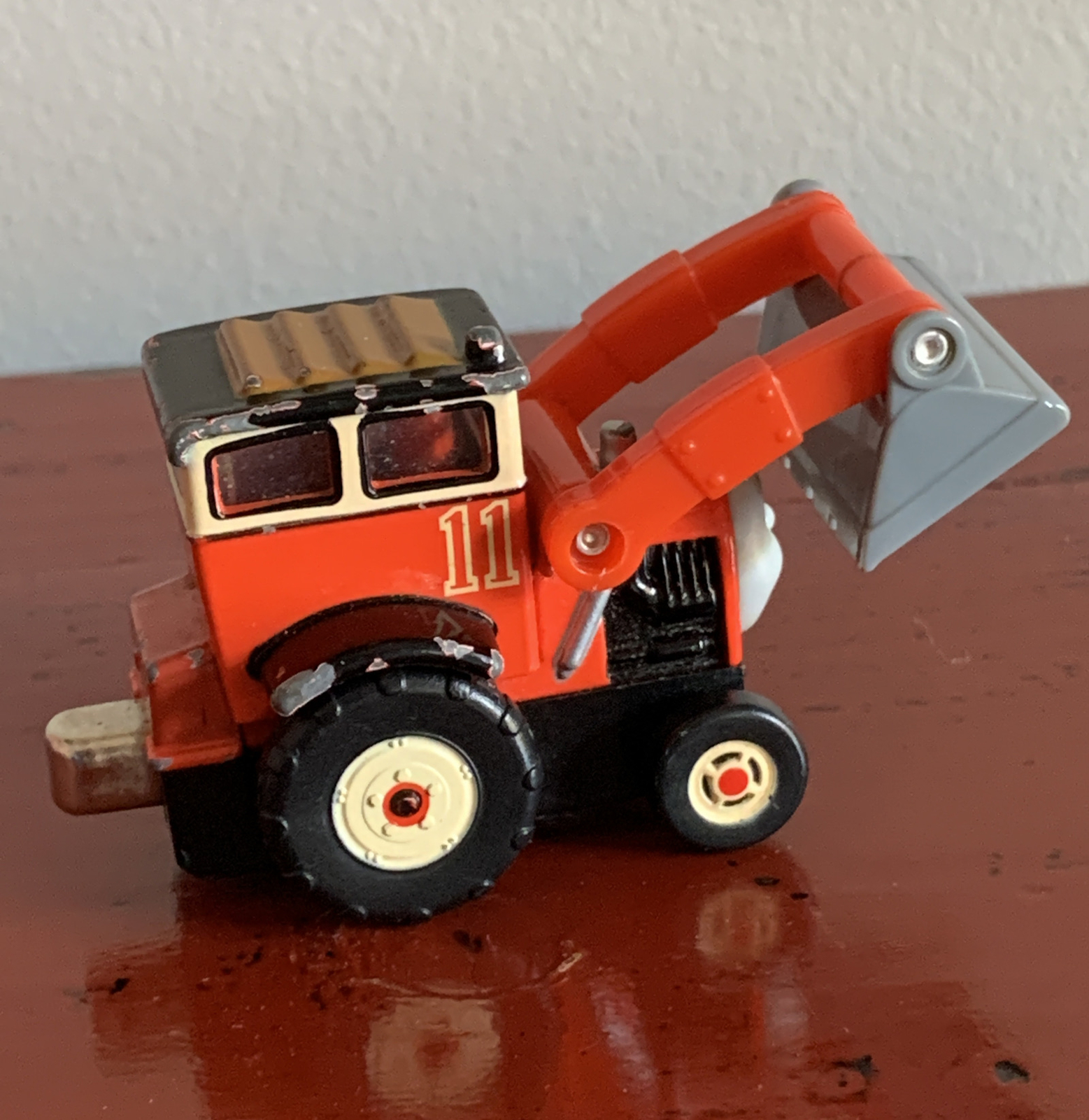 Thomas Gullane Wooden Jack Front Loader Train~Thomas & Friends Wood Engine 2004