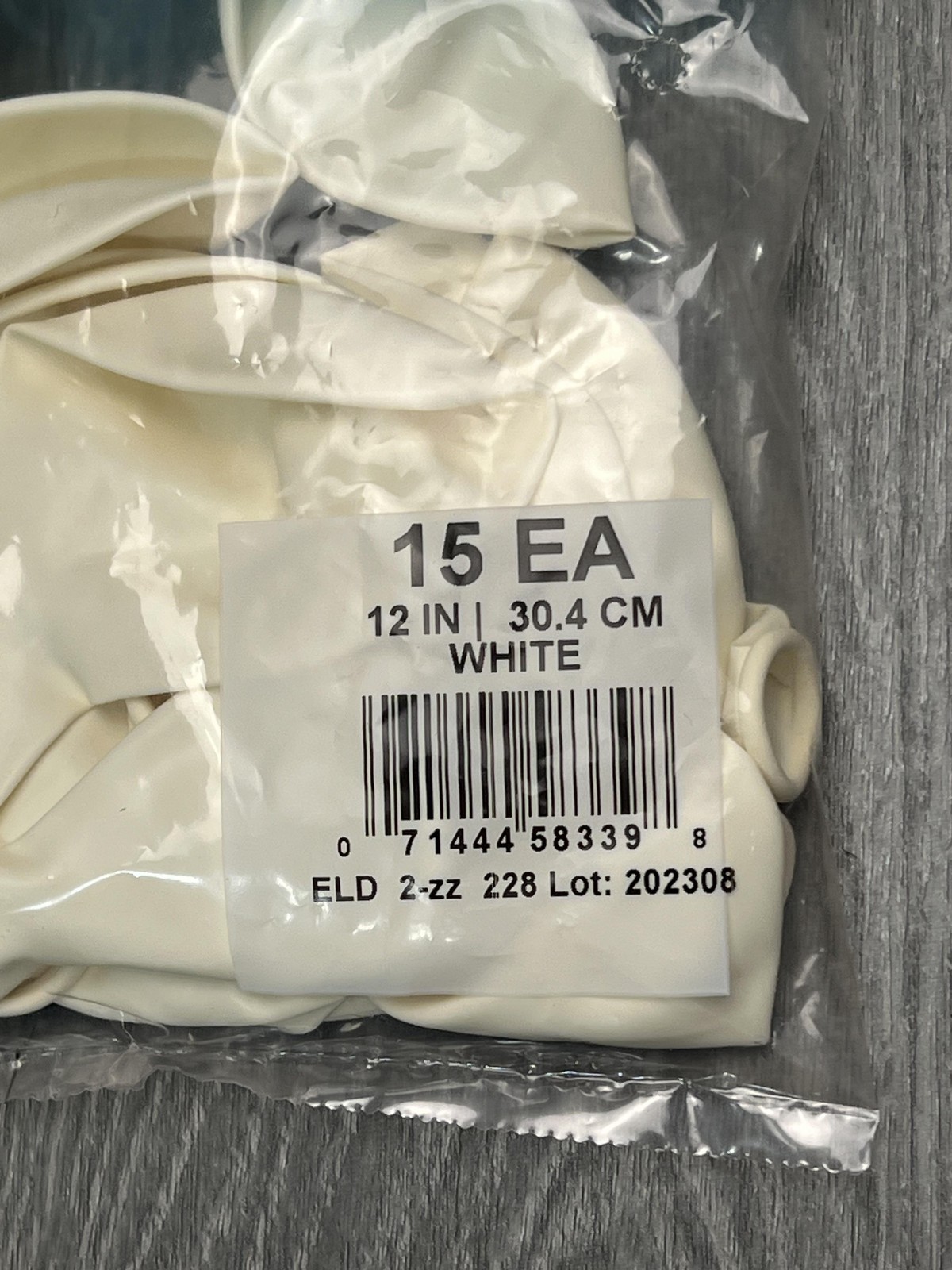 Way To Celebrate Balloons White 12in Lot 6 Packs of 15ct Party Decor Supplies