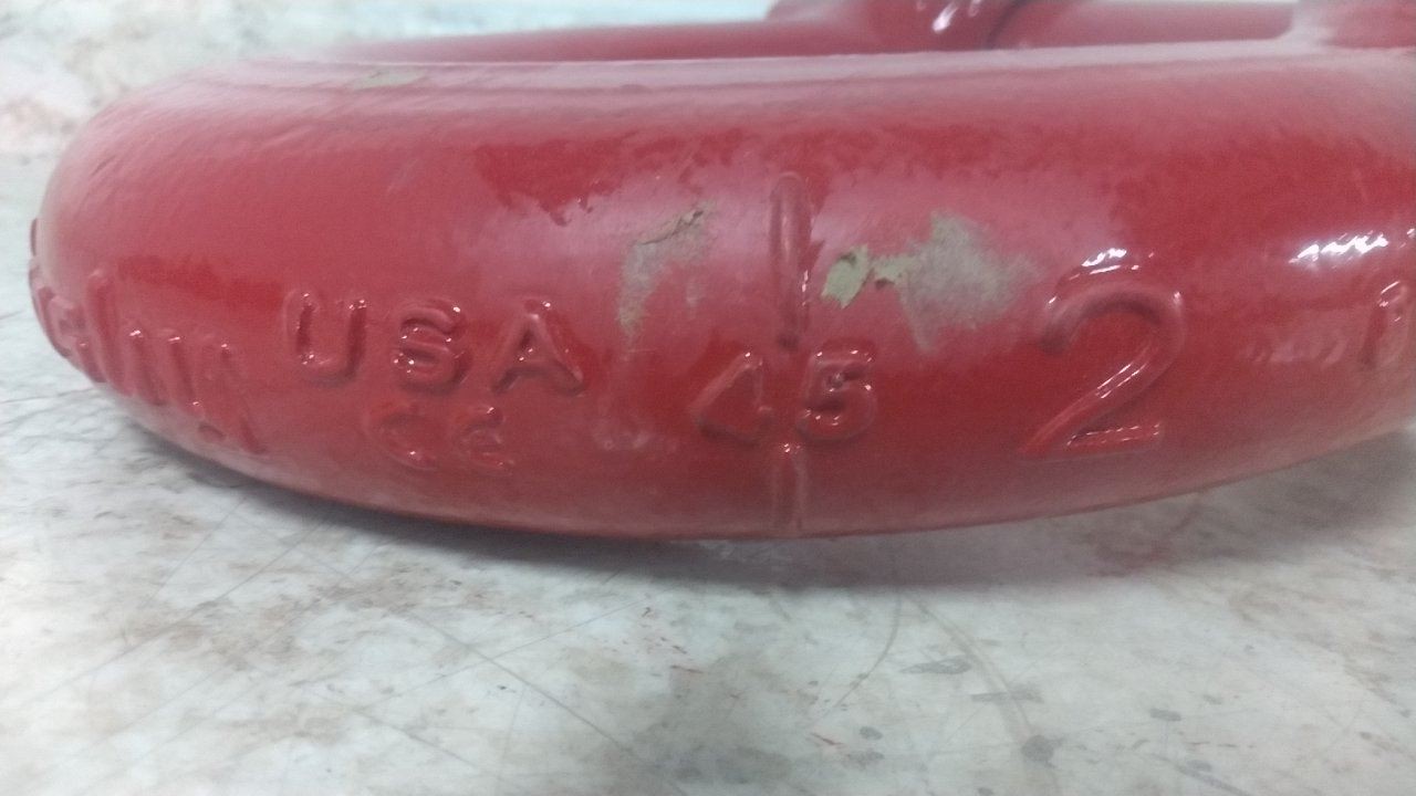 Crosby 1019686 70,000 Lb Working Load Limit Carbon Steel Anchor Shackle