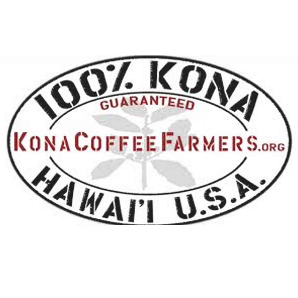 100% HAWAIIAN KONA PEABERRY COFFEE BEANS MEDIUM ROASTED 2 / 12LBS - 1 POUND BAGS