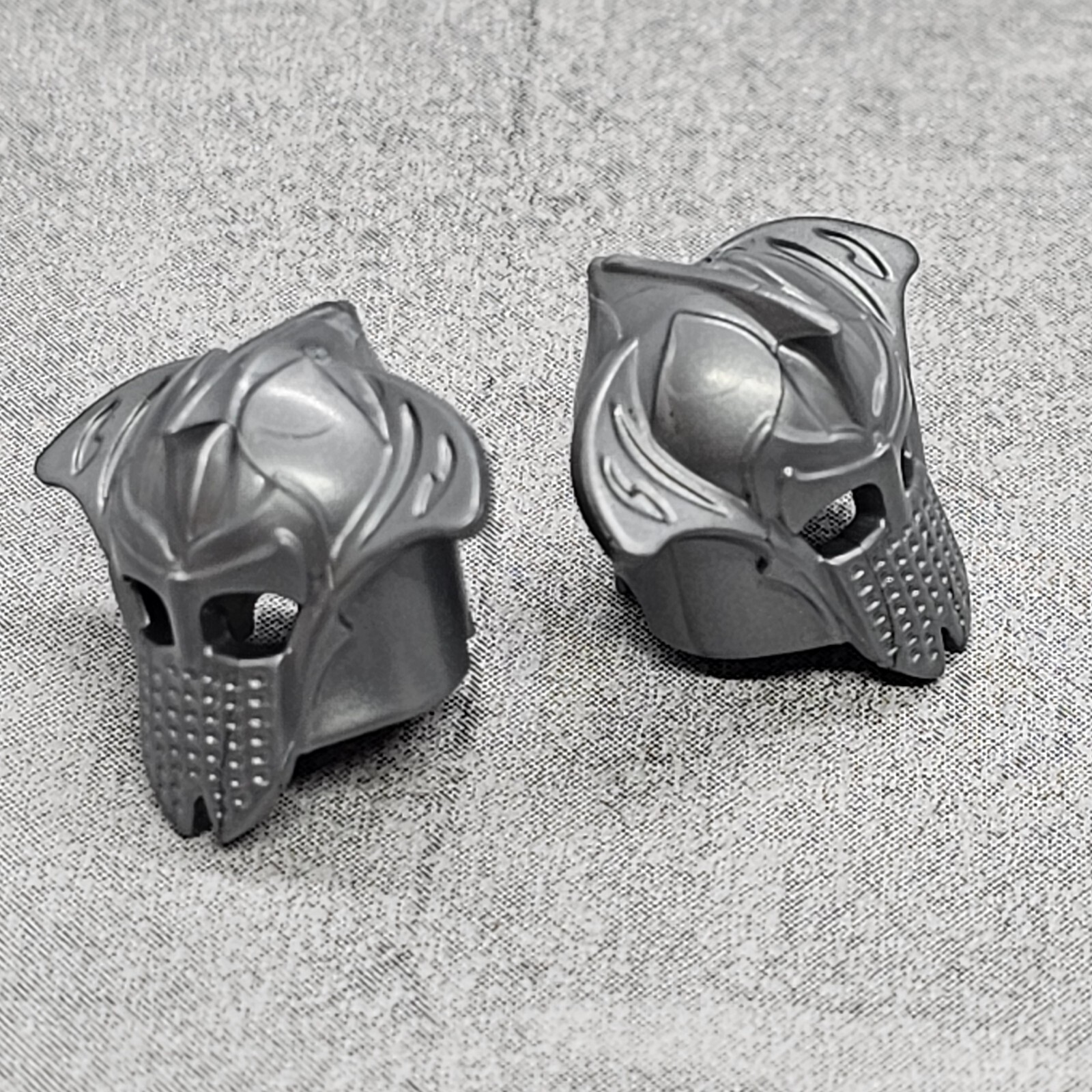 5Pack Gray Easterling Helmet Blocks Accessories for Minifigures LOTR gc3b498