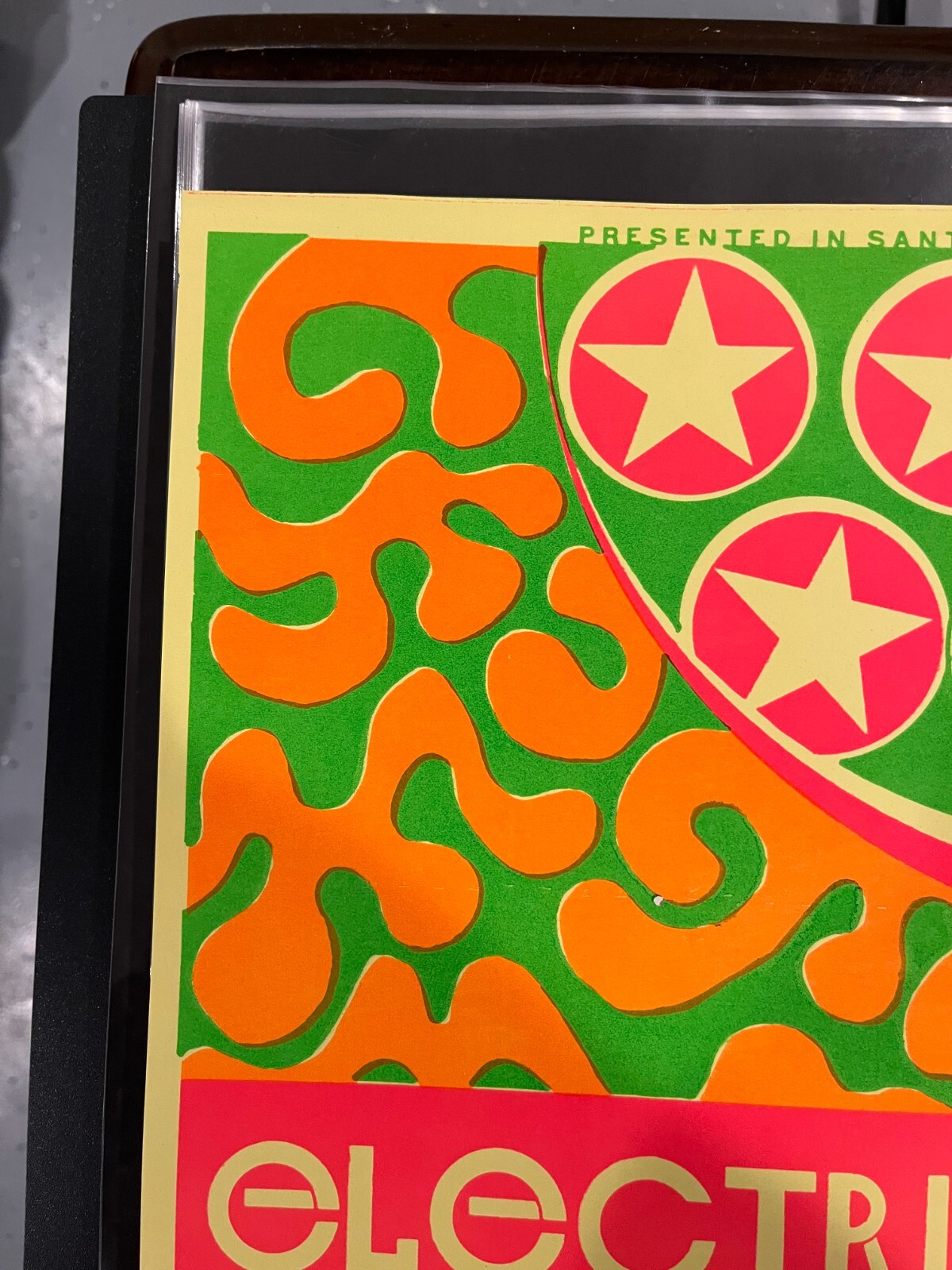 AOR 3.43 Electric Flag Earl Warren Concert Poster Steppenwolf Traffic