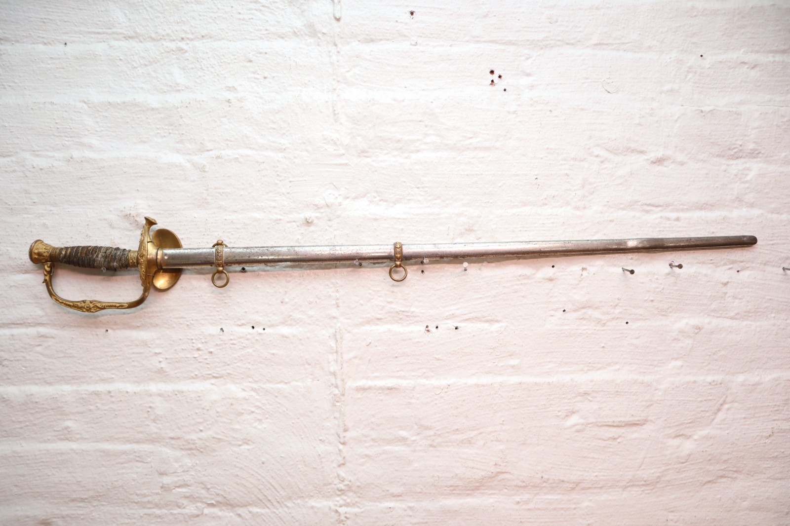 Antique Civil War Model 1860 Staff & Field Officer Sword Shannon Miller & Crane