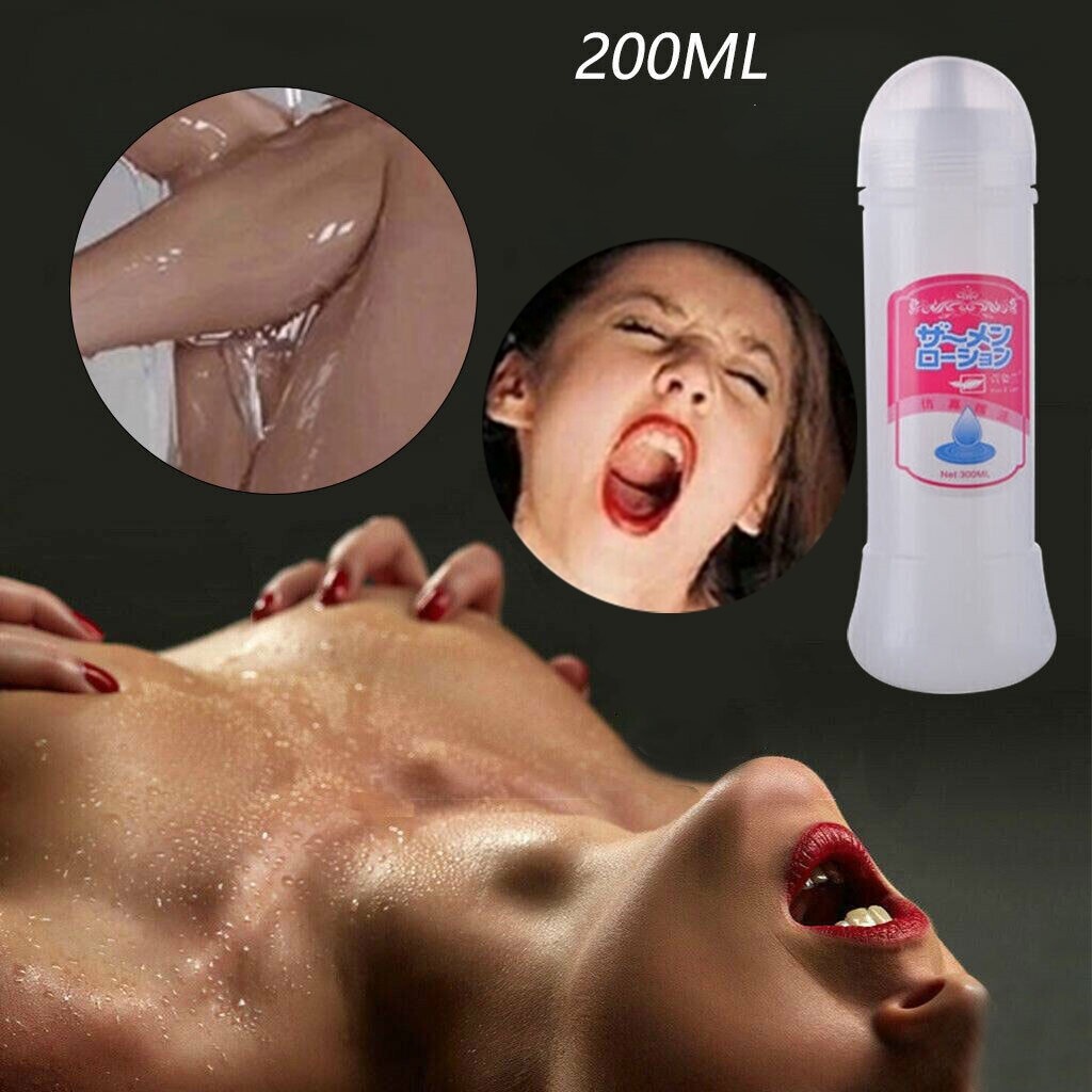 7OZ Lubricant Sperm Realistic Long Lasting Water Based Sex Lube Gel Adult Couple