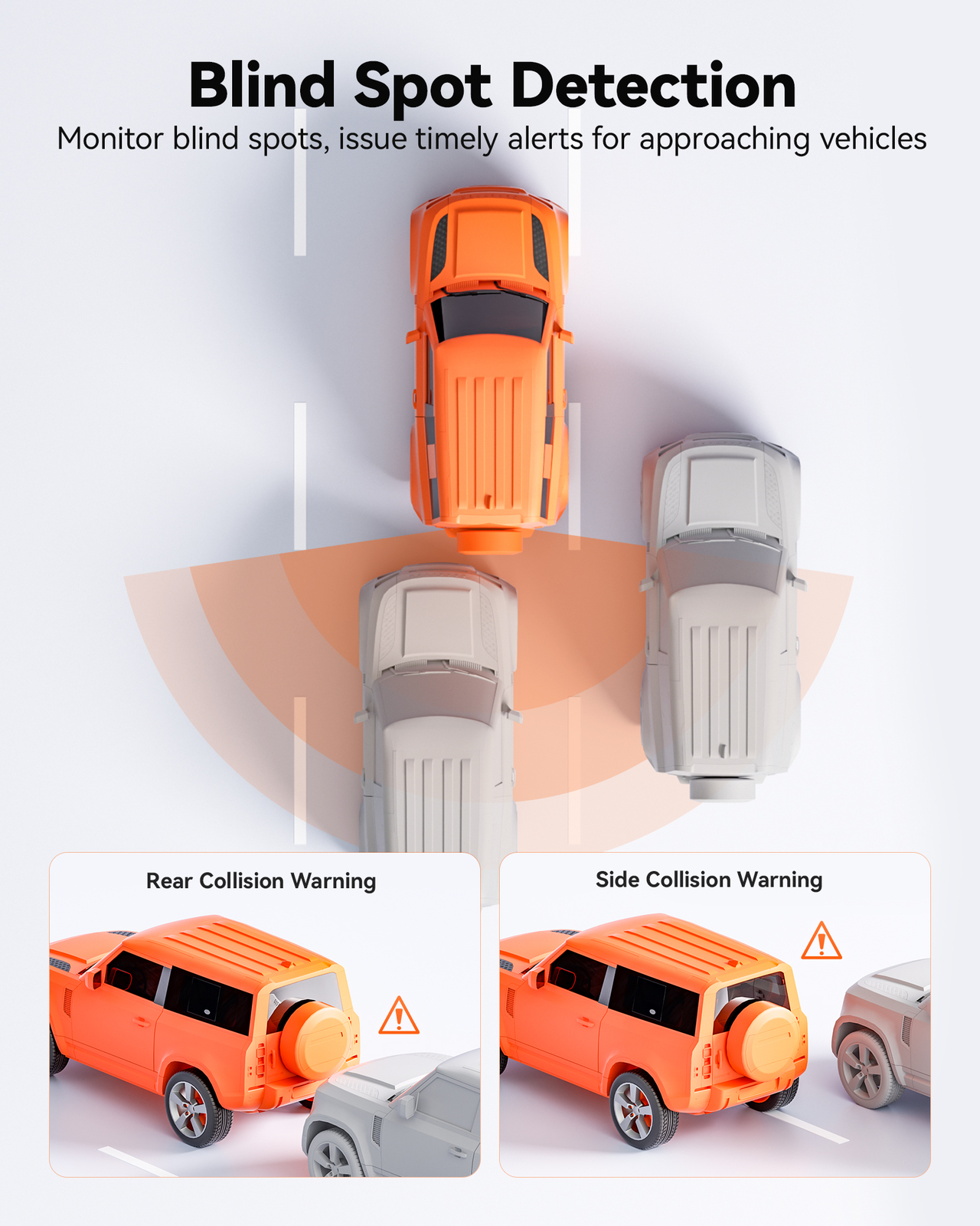 WOLFBOX G850 PRO Rear View Mirror Dash Cam GPS WiFi, Voice Control, ADAS & BSD