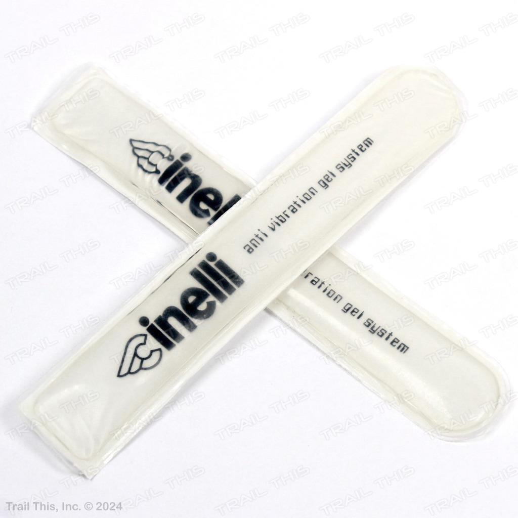 Cinelli AVS Bicycle Handlebar Gel Pads - Anti-Vibration Comfort for Drop bars