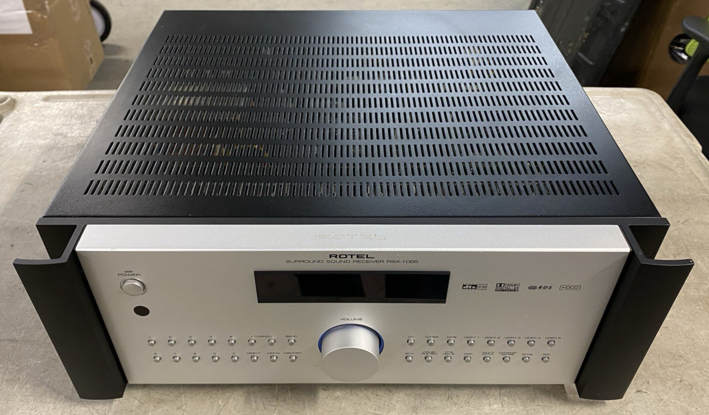 Rotel RSX-1055 Surround Sound A/V Receiver - SHOWN WORKING