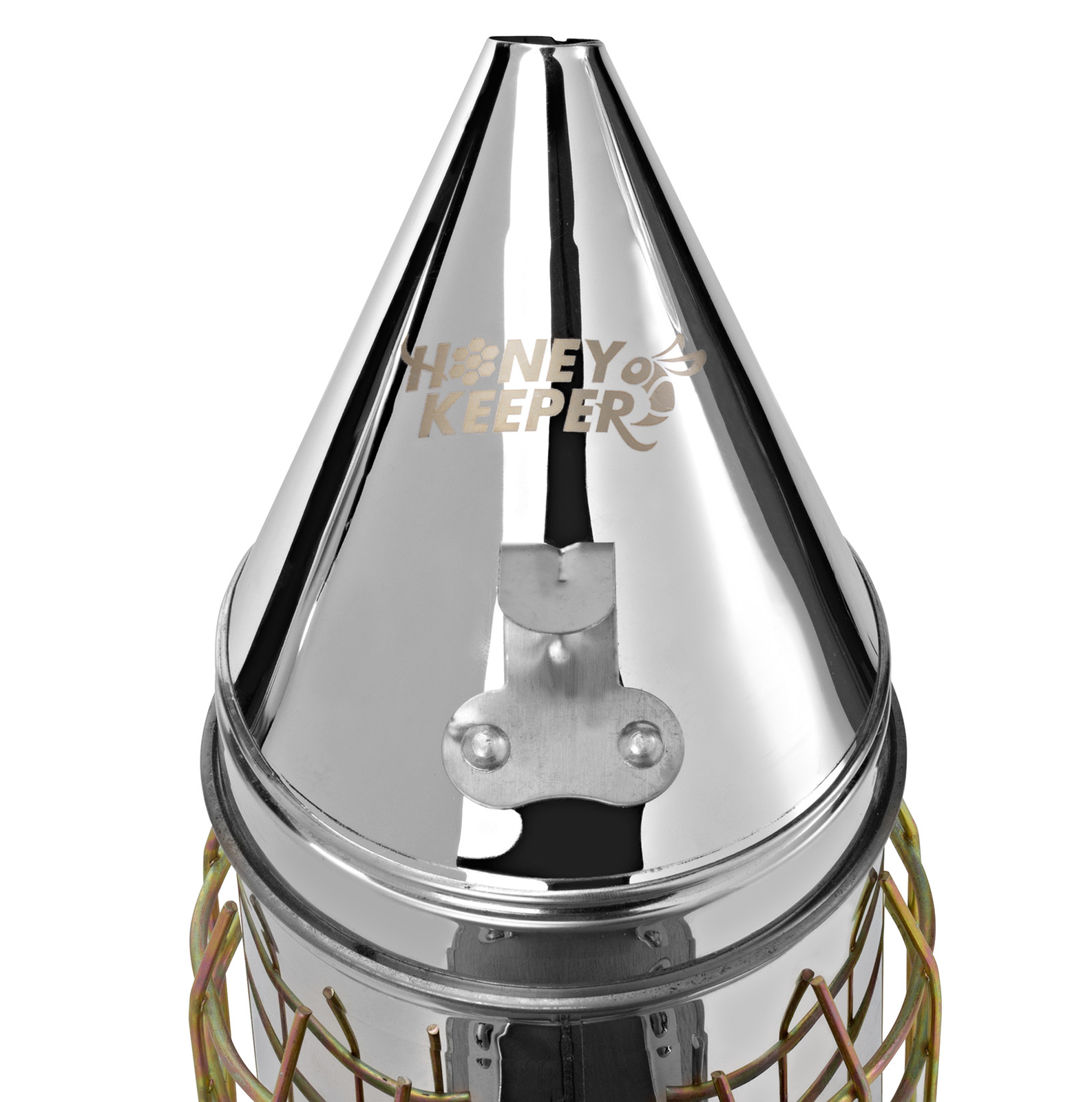 Bee Hive Smoker Stainless Steel with Heat Shield Calming Beekeeping Equipment