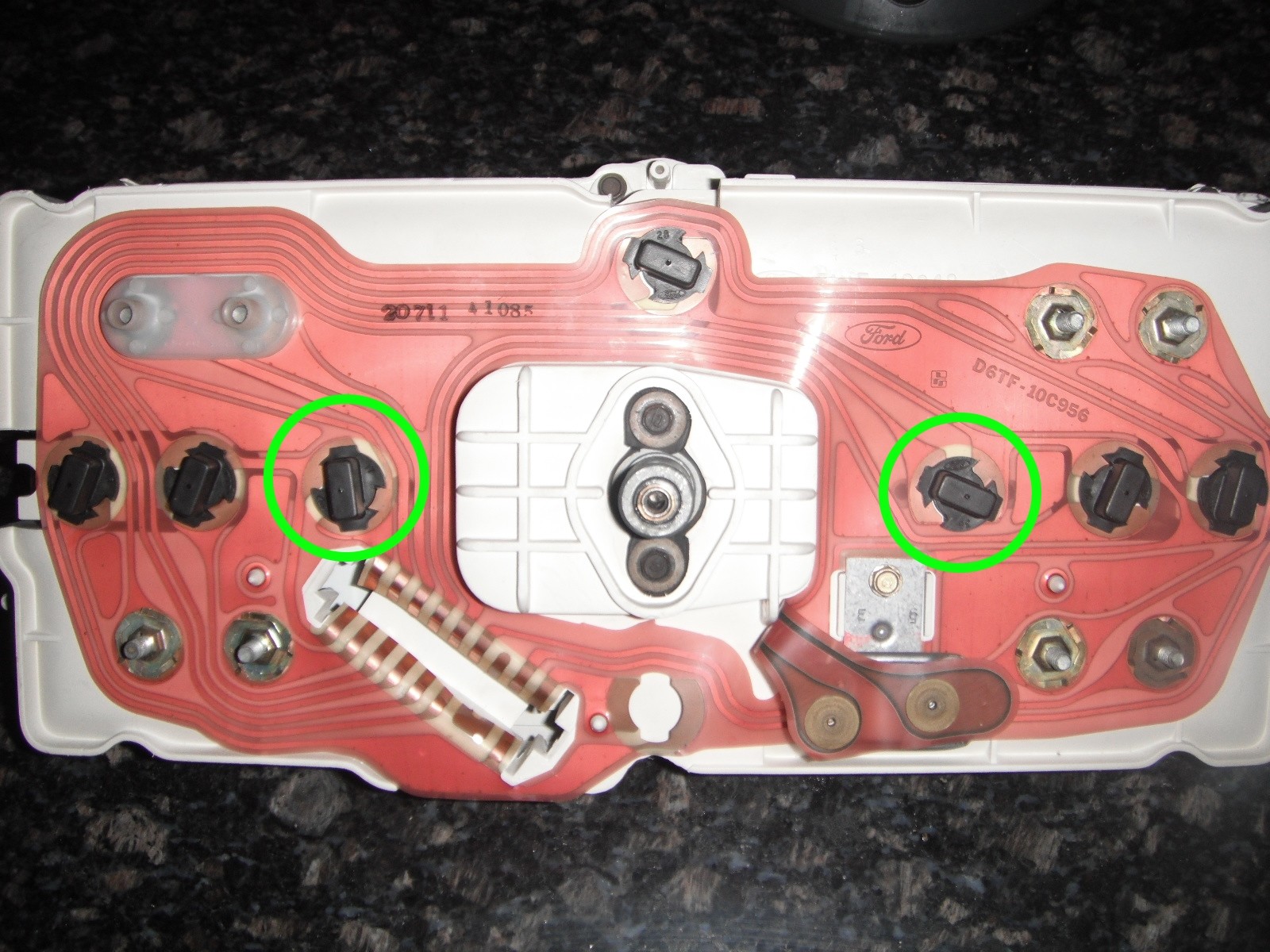 Gauge Cluster LED Dashboard Bulbs Green For Ford 73 79 F100 - F350 Truck