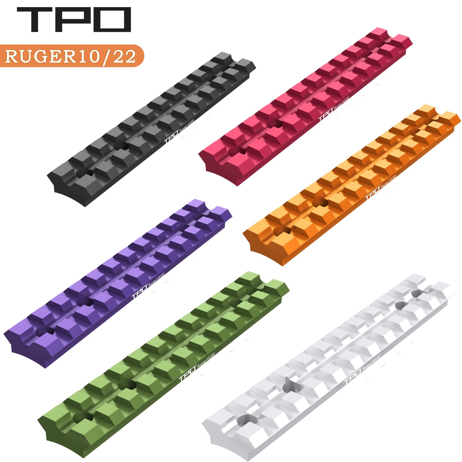 Picatinny Rail Mount for Ruger 10/22 with 11 Slots for Red Dots Mounting Scopes