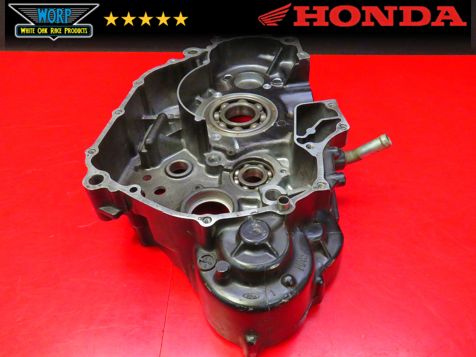 1985 HONDA ATC350X MATCHED CRANK CASE LEFT RIGHT CRANKCASE ENGINE BOTTOM END