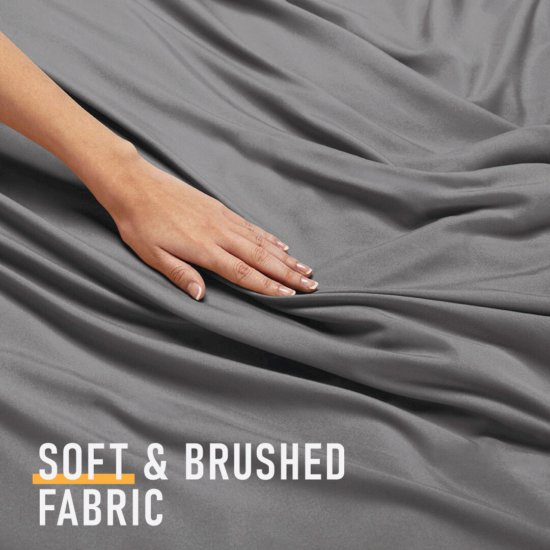 3 Piece Duvet Cover Set 1800 Series Hotel Quality Ultra Soft Cover for Comforter