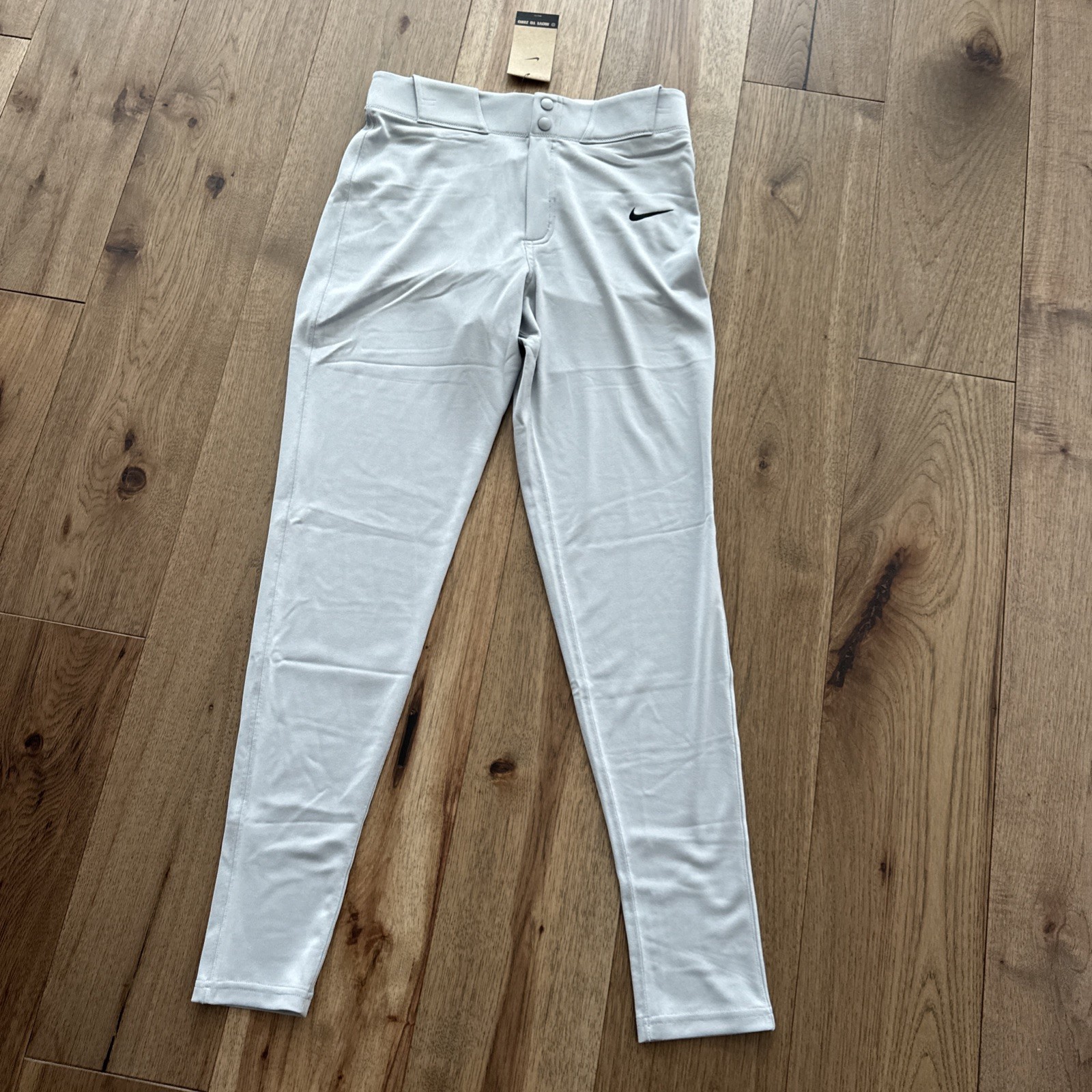 NEW NWT Nike Vapor Select Baseball Pants Mens Size Small Gray Tapered FZ1369-012