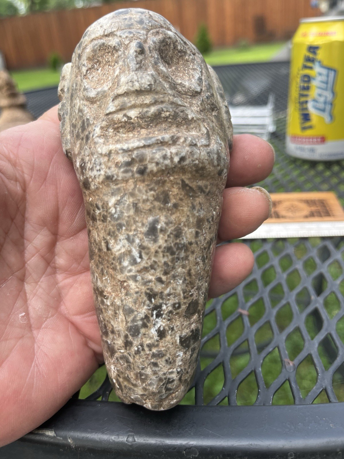 Big Taino Stone Tool Rare PreColumbian Ancient Artifact Arawak Caribe Mayan