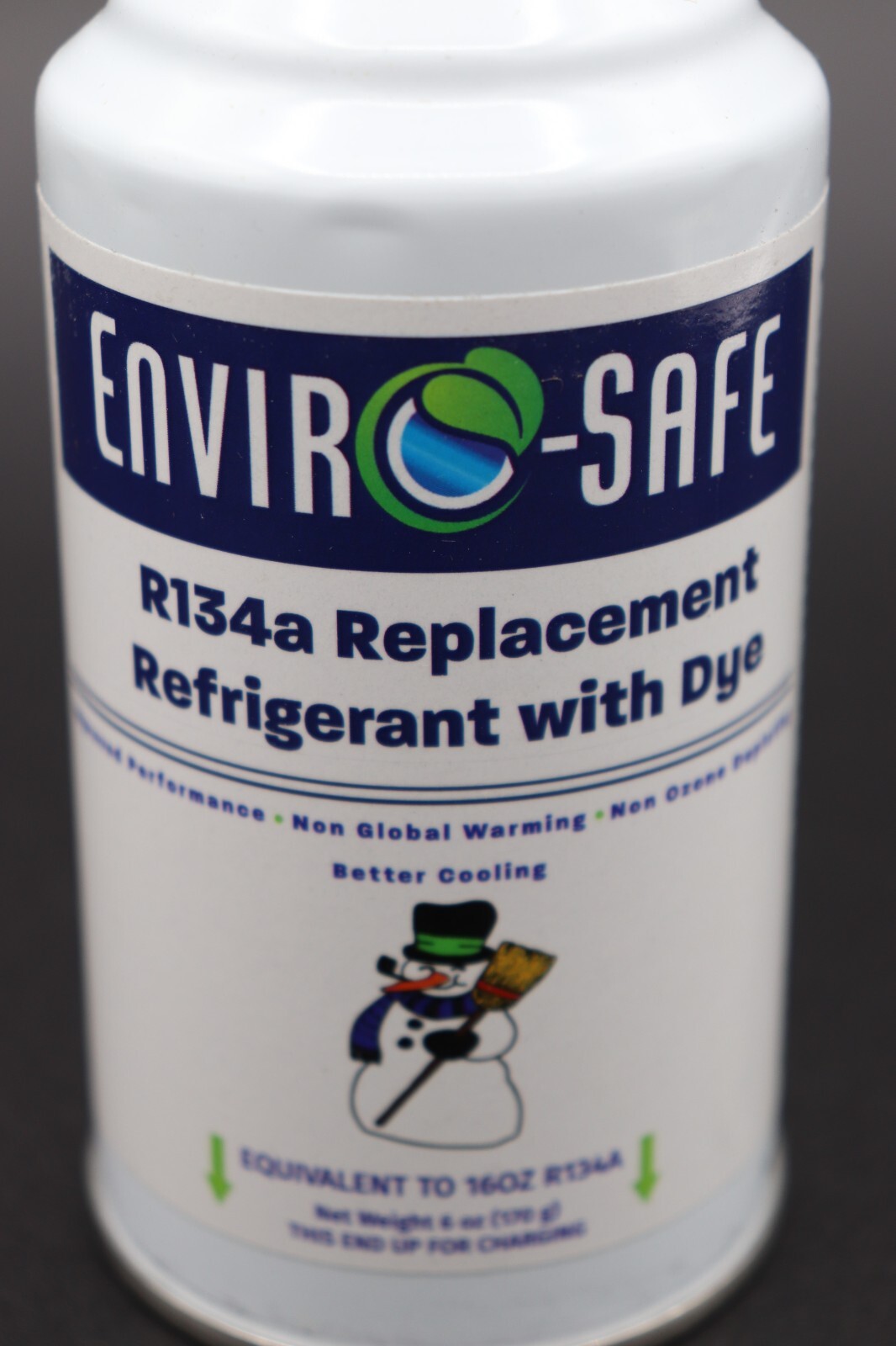 Enviro-Safe Auto R134a Replacement Refrigerant with dye- CASE OF 12 CANS!