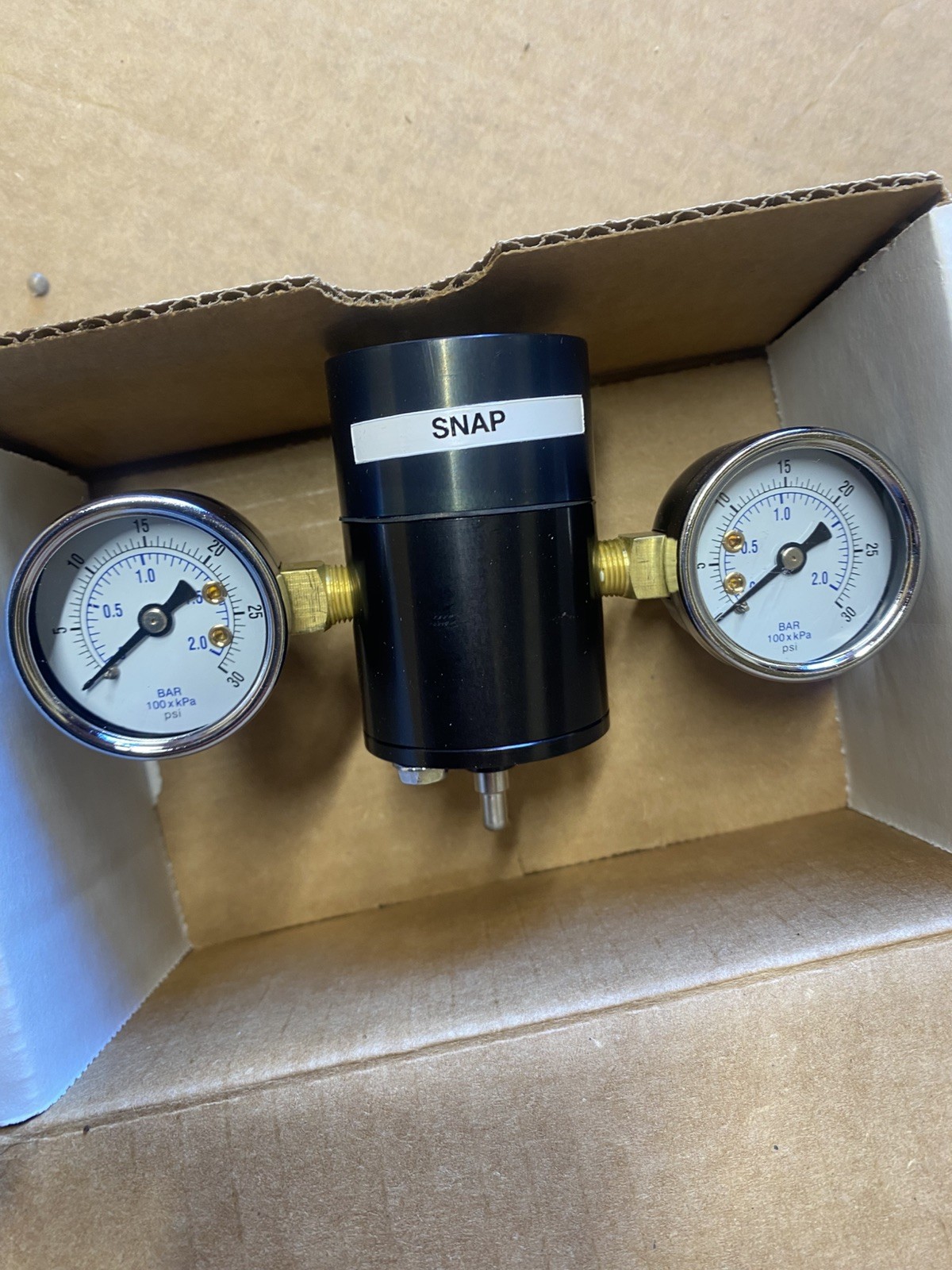 10 pack! 57-00-0030 Snap ACTION Pilot w/Gauges 0-30 PSI NEW BRASS F/LLC NEW NIB