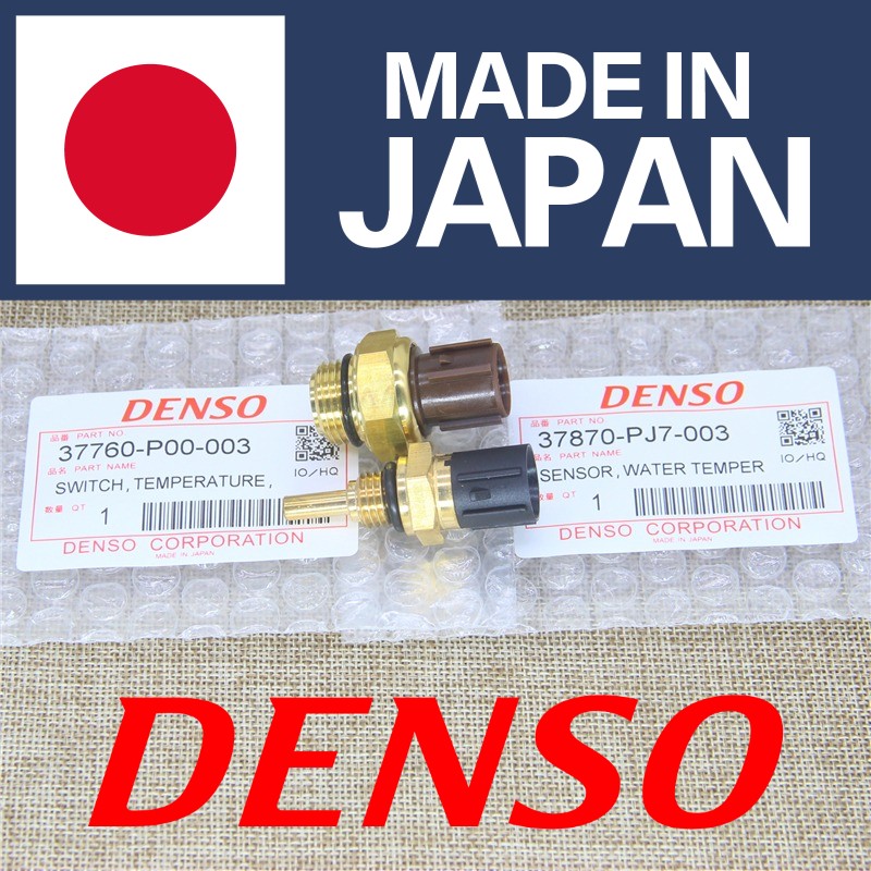 Set of Cooling Fan Switch & Coolant Temperature Sensor NEW Fit Acura Honda