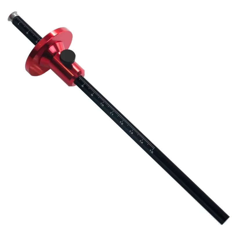 Wheel Marking Gauge Woodworking Marking Scriber Wood Marking Tools with Inch & M