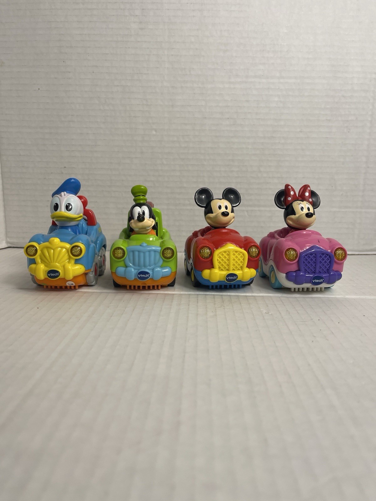Vtech Go Go Smart Wheels Mickey Mouse Train, Convertible Lot Of 4 - Works