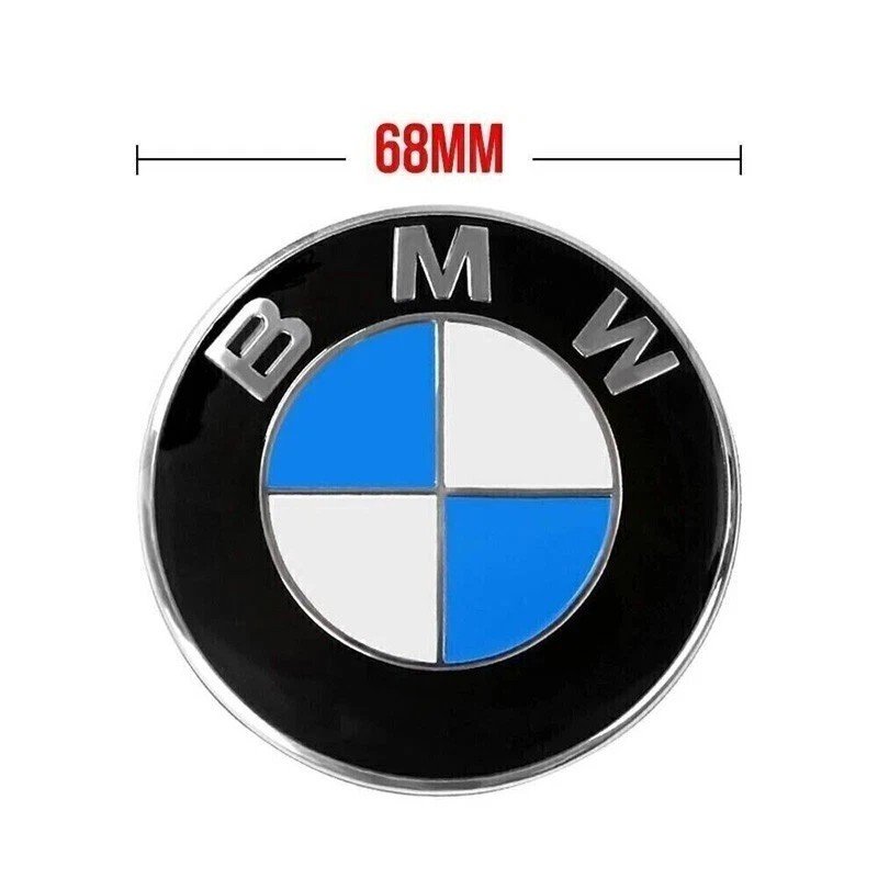 4PCS Genuine For BMW Wheel Center Hub Caps Logo Badge Emblem Original 68mm