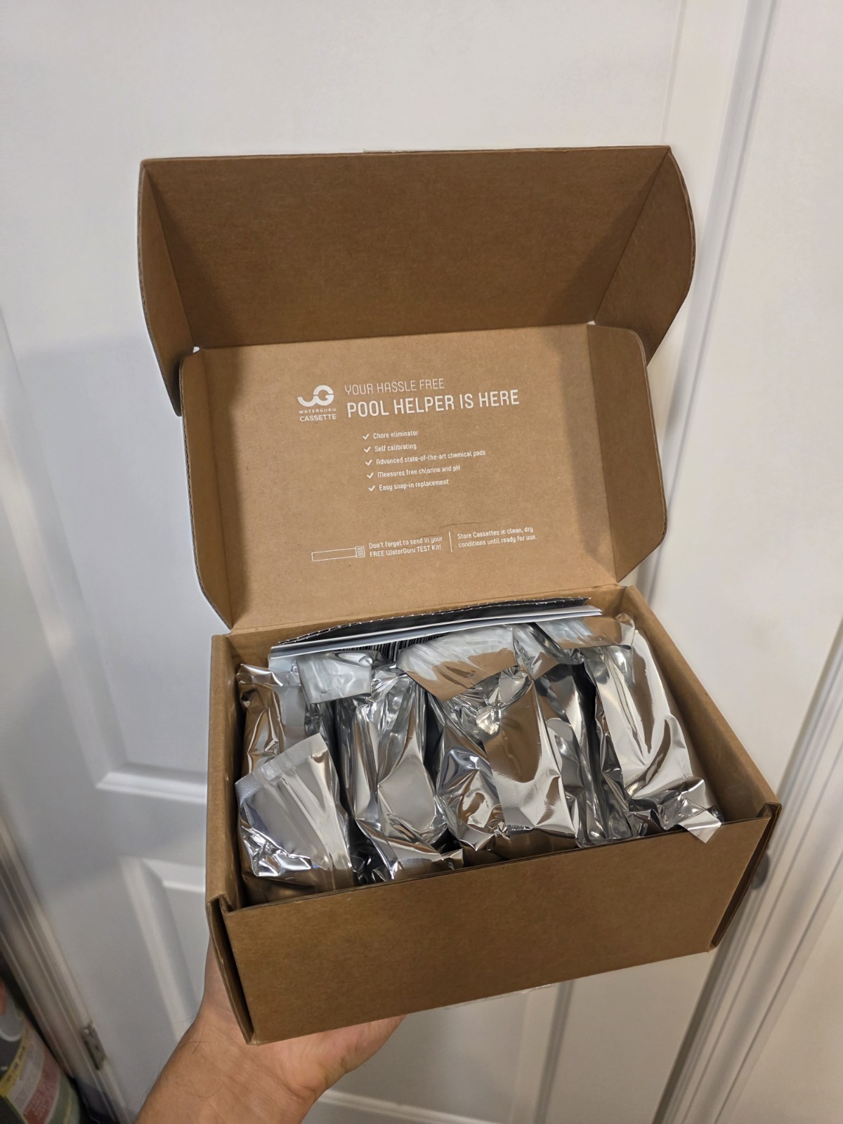 WaterGuru Sense S1 Smart Cassette - 5 Pack Pool Water Tester Monitor NEW