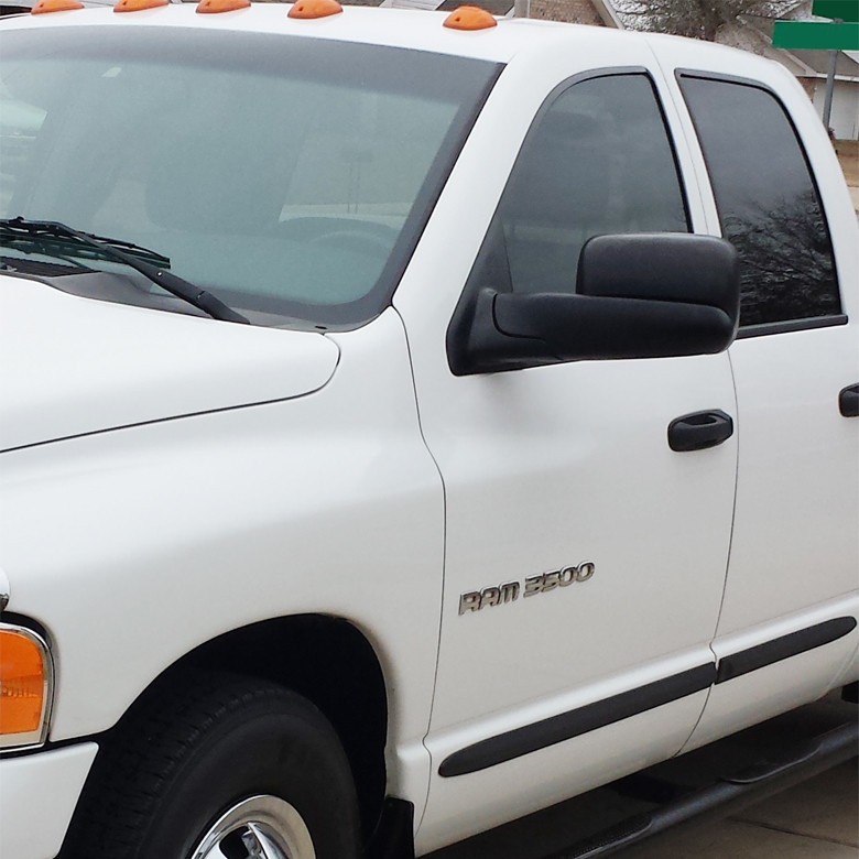 Pair 2002-2008 RAM 1500/03-09 2500 3500 Extend Flip Up Power+Heated Tow Mirrors