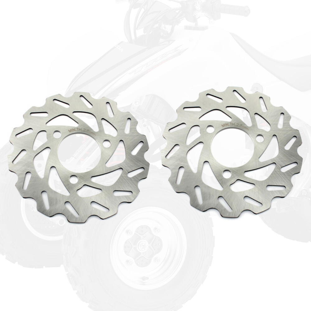 Front Brake Rotors For Honda Fourtrax Sportrax TRX 250 300 400 EX 99-08 TRX250R