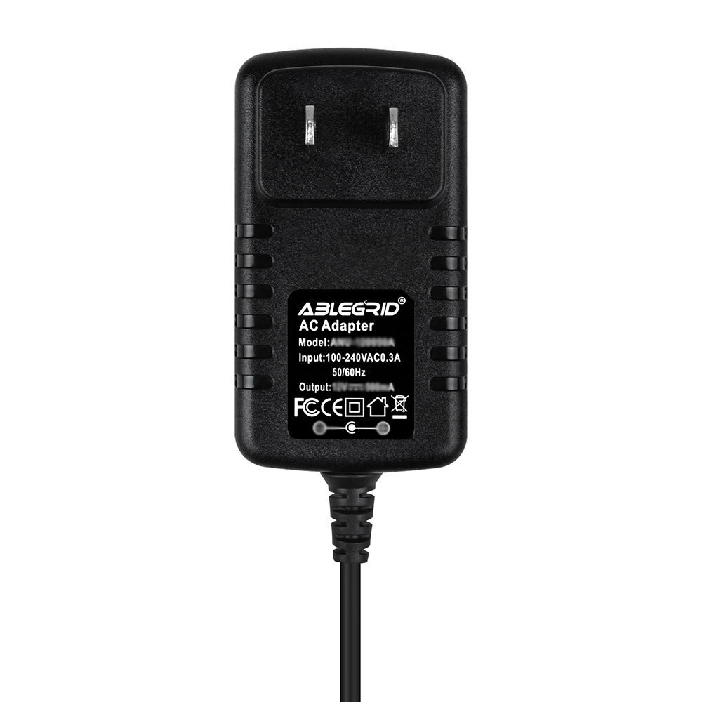 9 Volt DC Power Supply AC Wall Adapter 5.5/2.5mm 9V 9VDC 300ma Center Negative