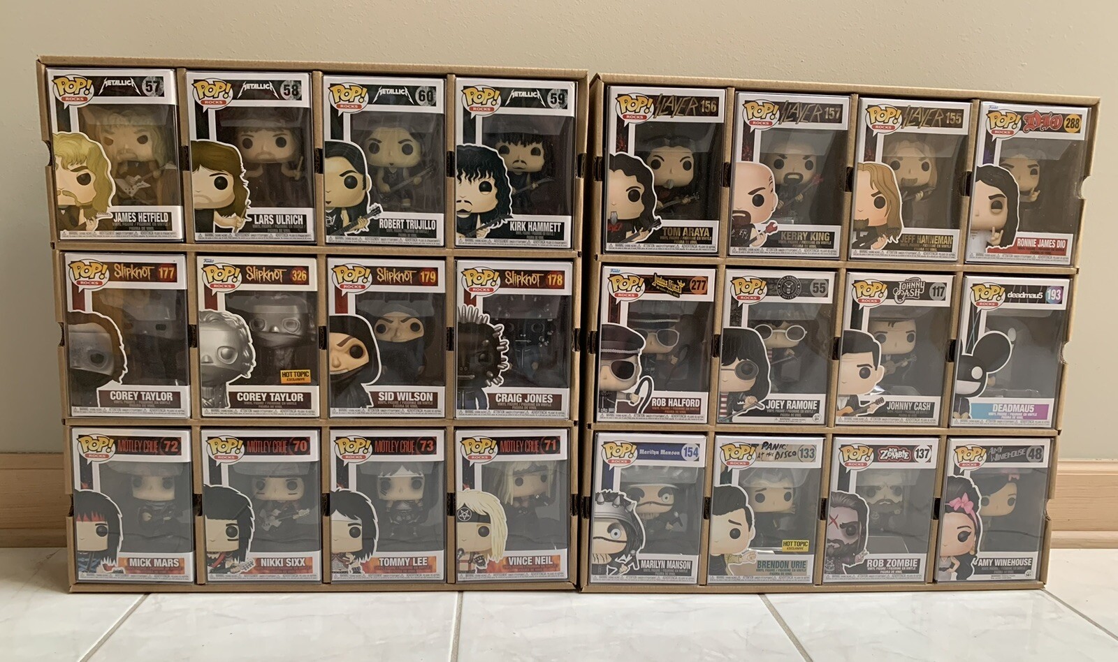 Funko Pop Display shelf Kubbie TWO PACK...economy naked version!