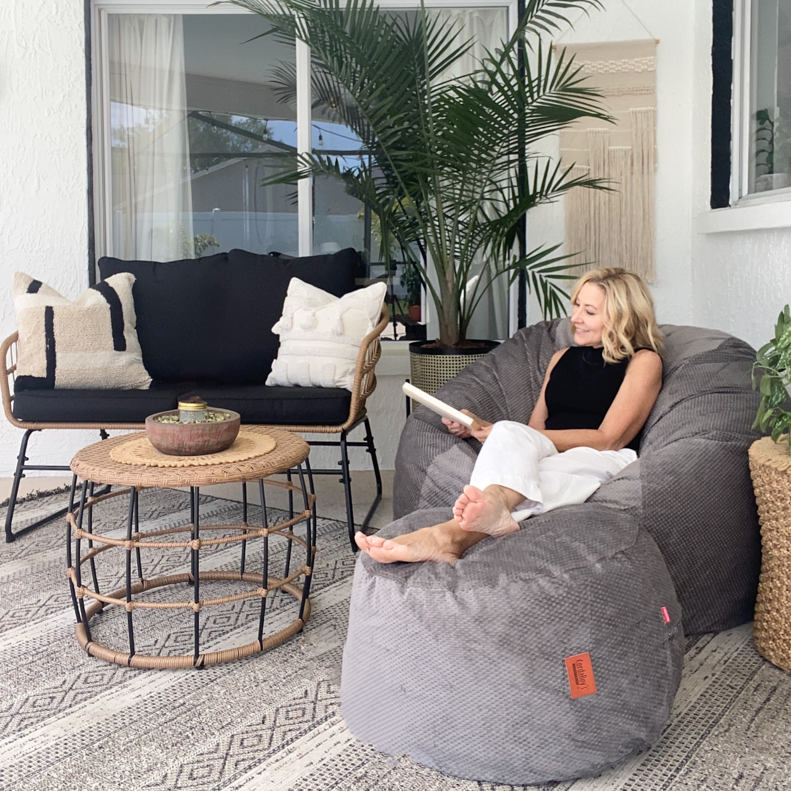 CordaRoy's Bean Bag Full Size Chenille