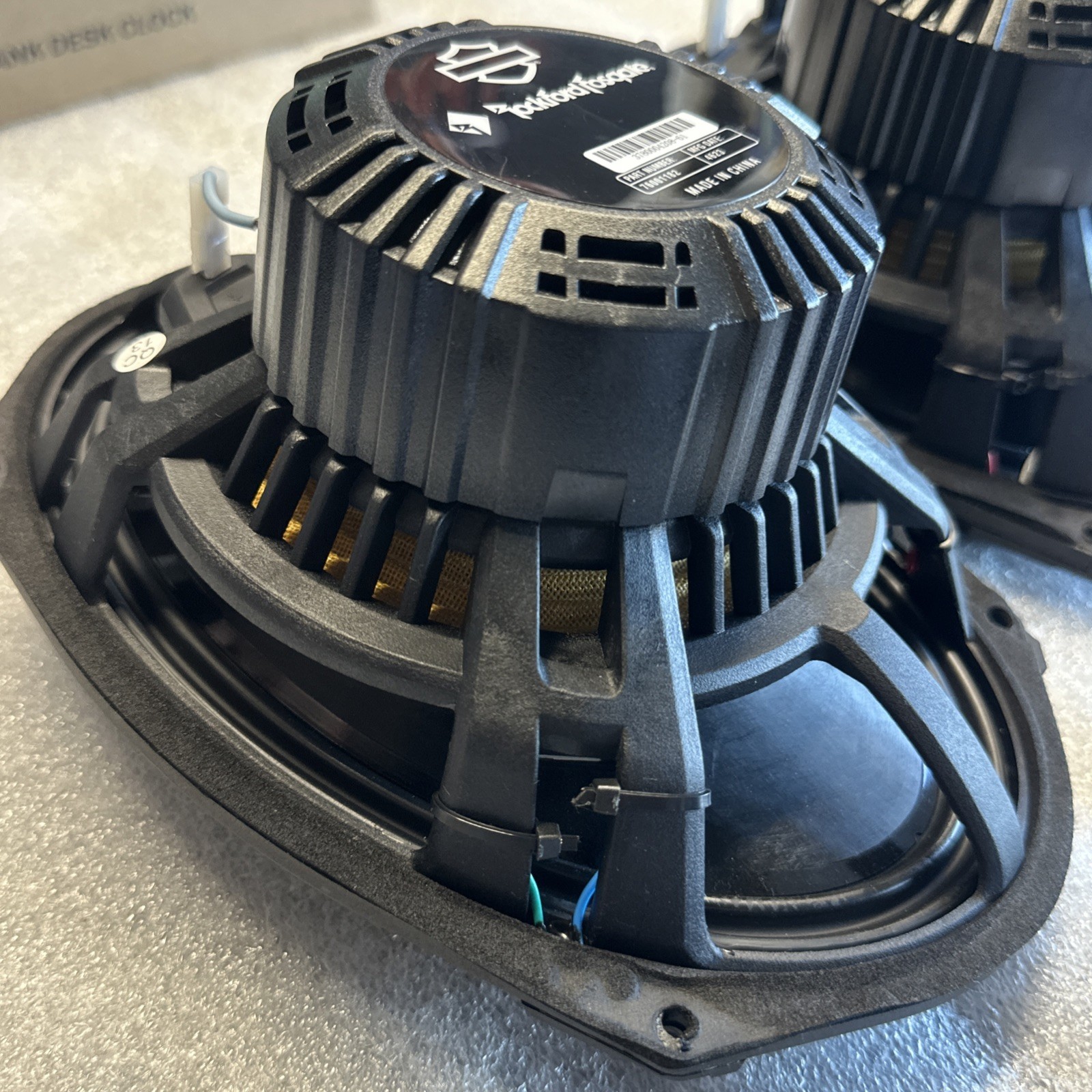 2024-2025 OEM HARLEY CVO ST ROCKFORD FOSGATE - STAGE III SADDLEBAG SPEAKERS STG3