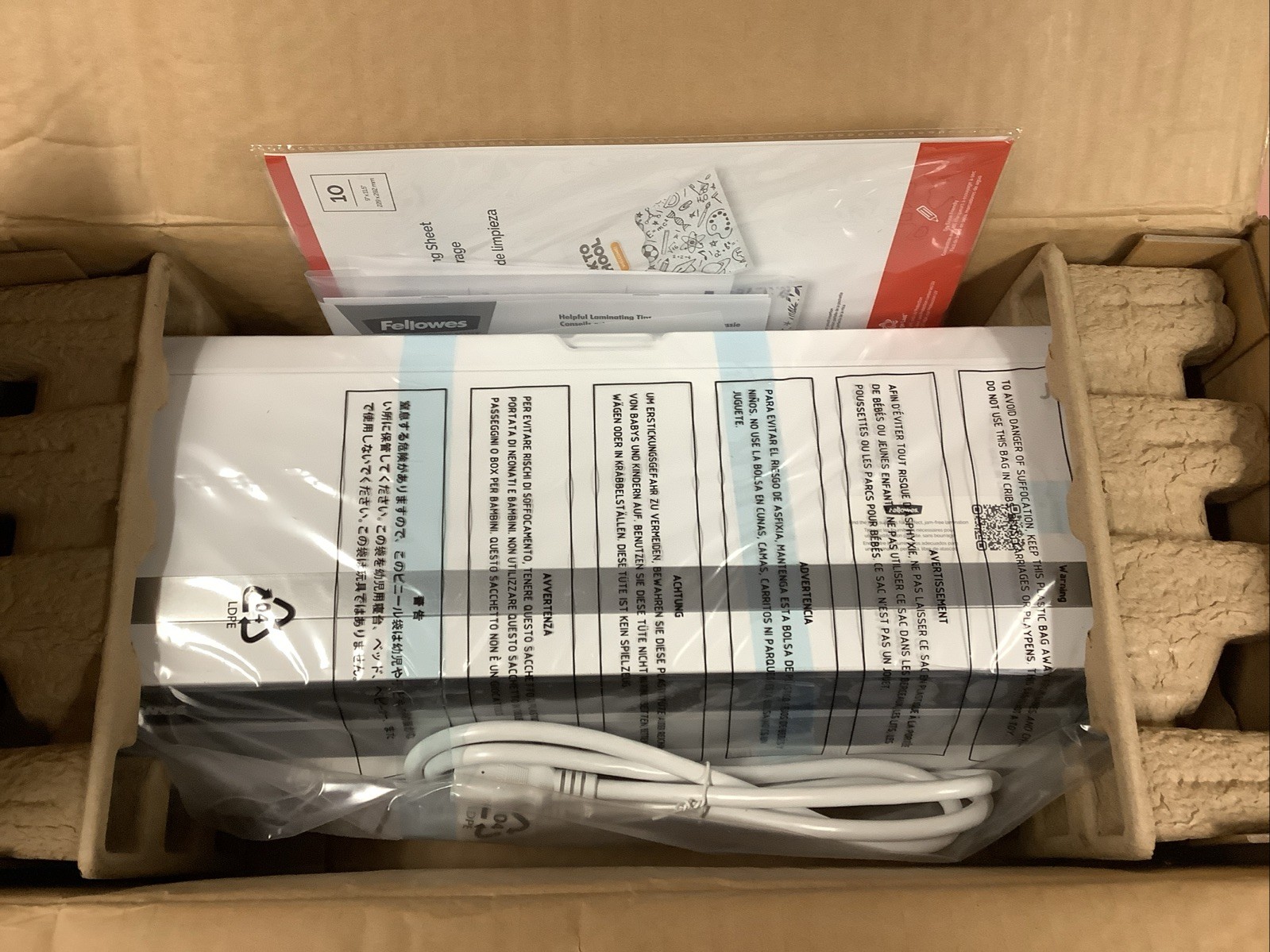 Fellowes CRC57463 Jupiter 125 Laminator