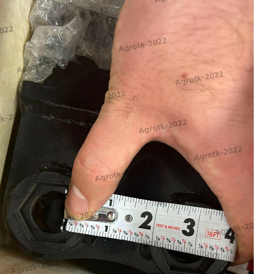 Agrotk Auger Drill Bit with Hoses for Mini Excavator Attachment