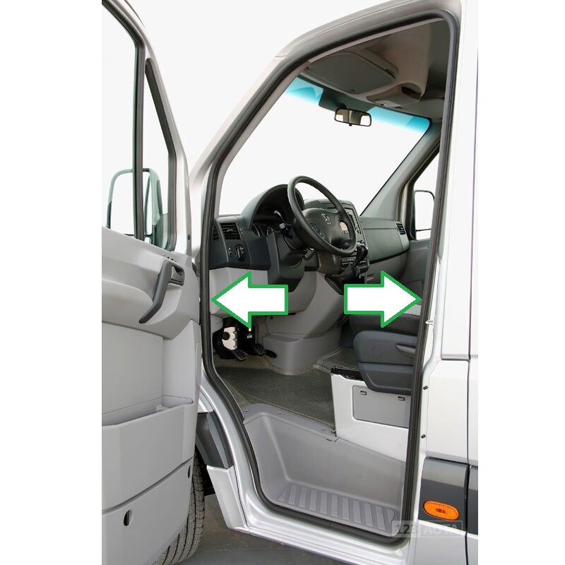 Mercedes Dodge Freightliner Sprinter 95-06 Rubber Weatherstrip Set For All Doors