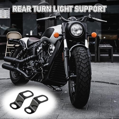 4 Pack Motorcycle Turn Signals Mount Motorcycle Light Mount Indicator