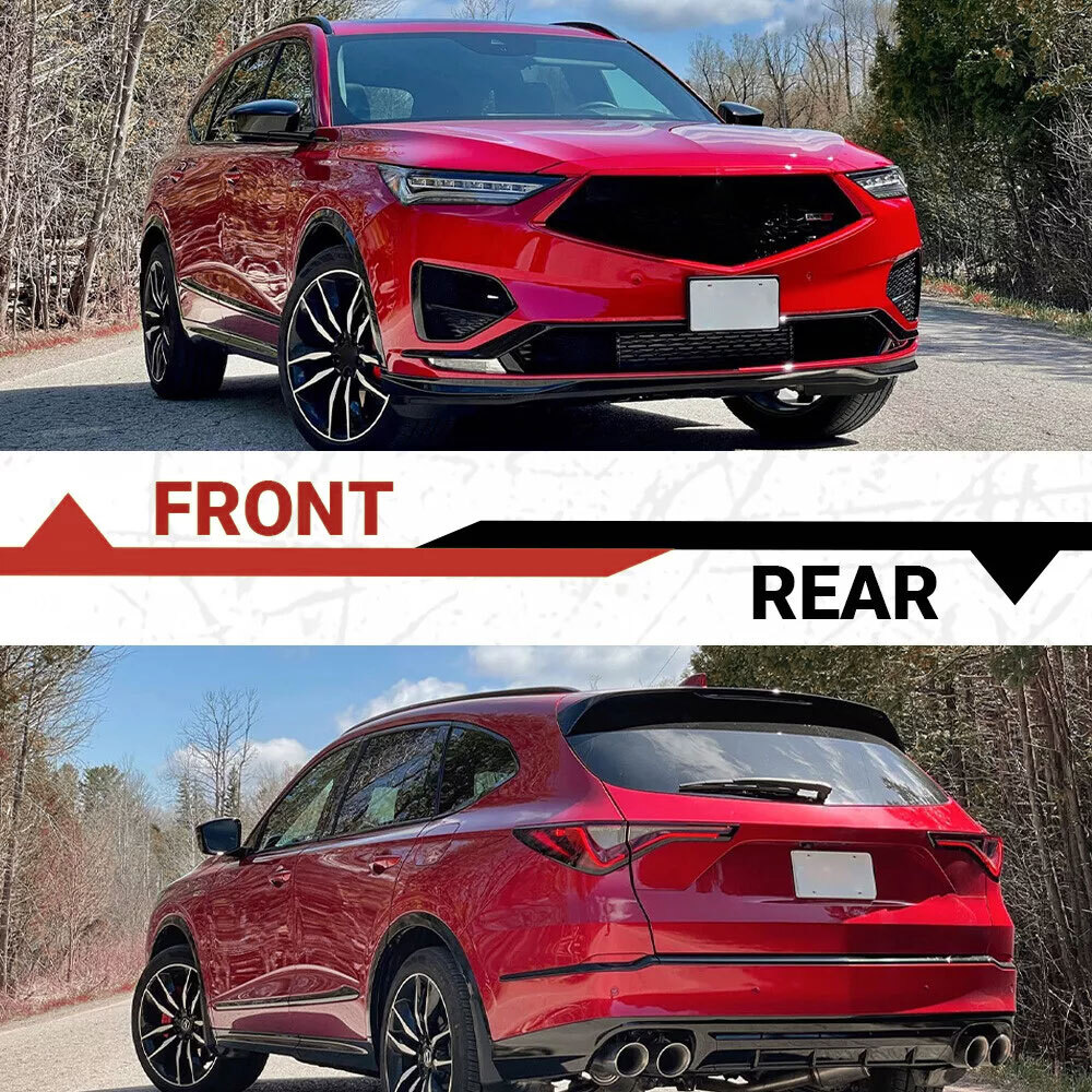 4PCS Cross Bar Roof Rack For 2022-2026 Acura MDX 165LBS Side Rails Cargo Carrier