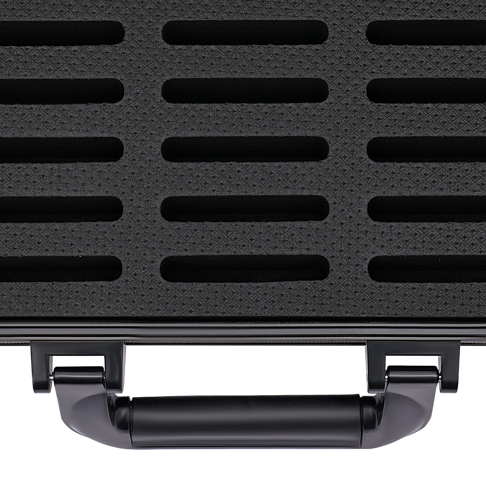 Aluminum Frame Storage Box Case Compartments For 50 Coin Slabs Coins Holders NEW