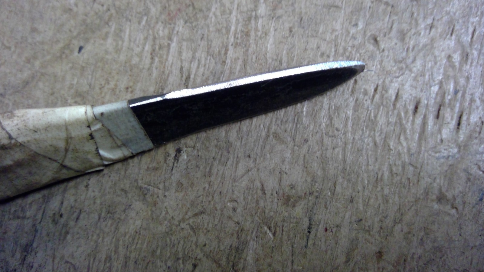 Vintage prison style shank shiv knife 4"