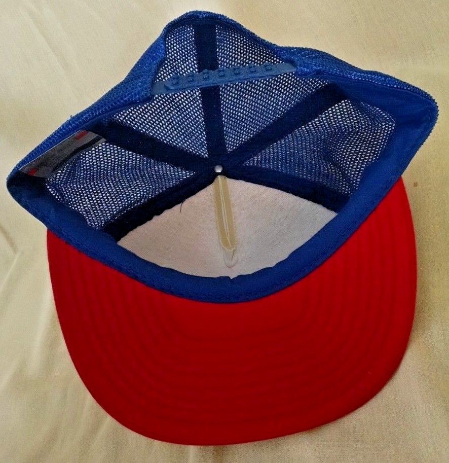 KOMATSU HAT VINTAGE BASEBALL CAP RIVER RIDGE SUPPLY LYNCHBURG HARRISONBURG VA*