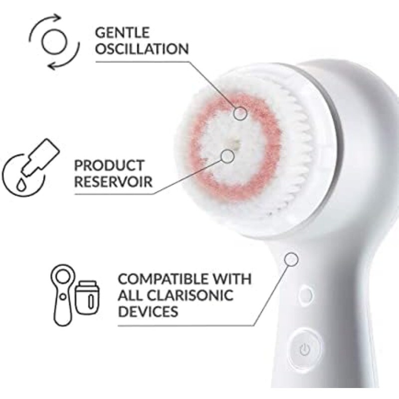 6-Pack Sensitive Replacement Facial Brush Head For Clarisonic Mia1/Mia2 US Stock