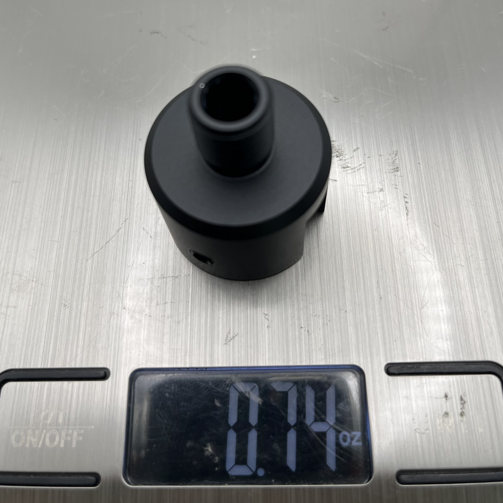 Ruger .22 Mark 1,2,3 (Bull) 1/2"x28 TPI Muzzle Brake Adapter Black Aluminum