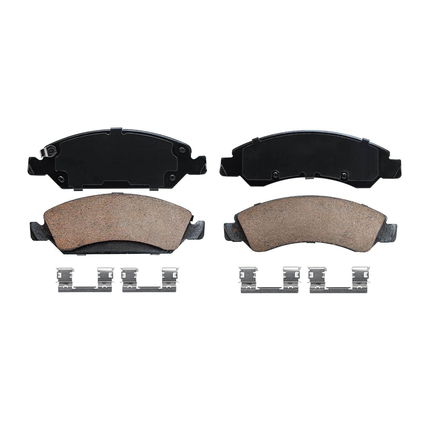 For 2008-2013 Chevy Silverado GMC Sierra 1500 Front Brakes Pads Rear Shoes Kit
