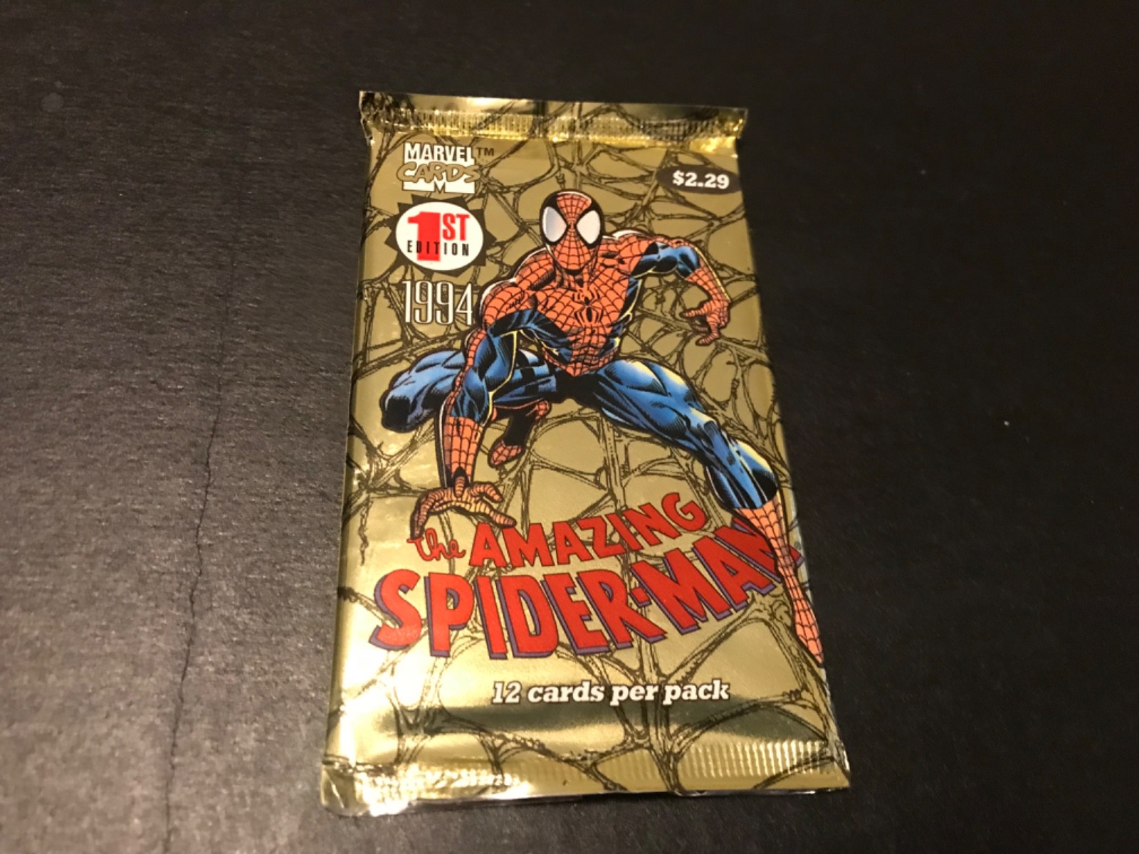 Spider-man 1994 Fleer  Mixed Lot Of Cards - Lot Of 12  #4 Marvel Pack ~ Mysterio