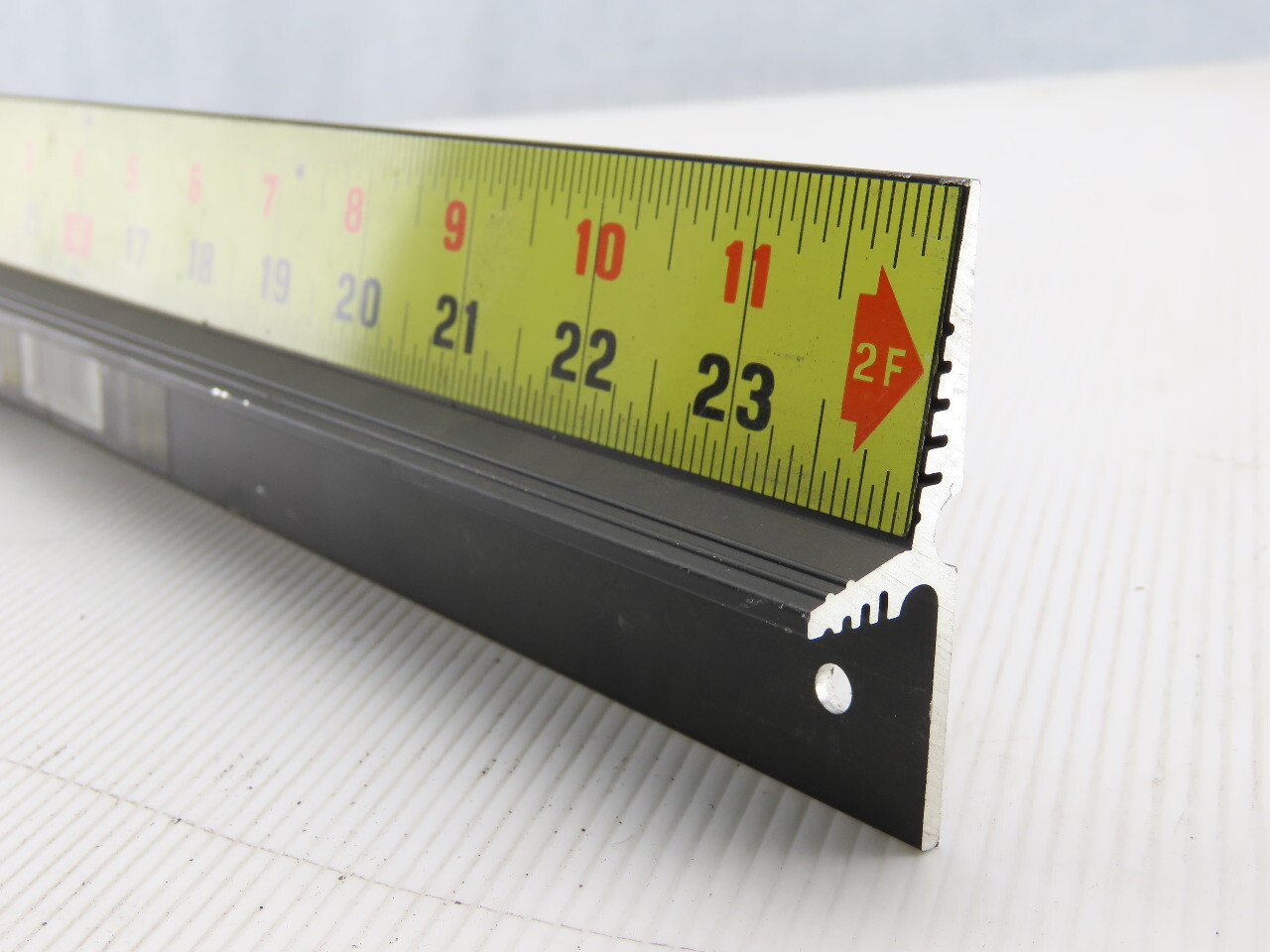 Stanley 45-101 24" Straight Edge Cutting Safety Ruler Wallpaper Sheet Rock