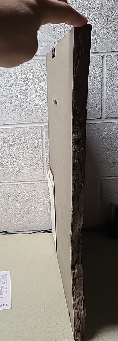 GEORGE TURNER 1996 LIMITED EDITION HAND PAINTED RELIEF SCULPTURE "RED FOX" ART