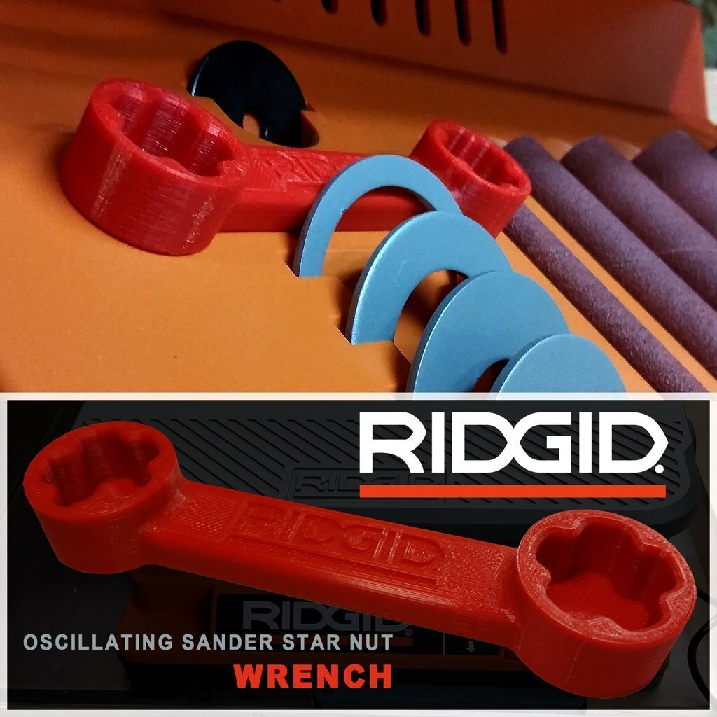 Adjustment Star Knob Wrench for Ridgid Oscillating & Spindle Sander (EB4424)