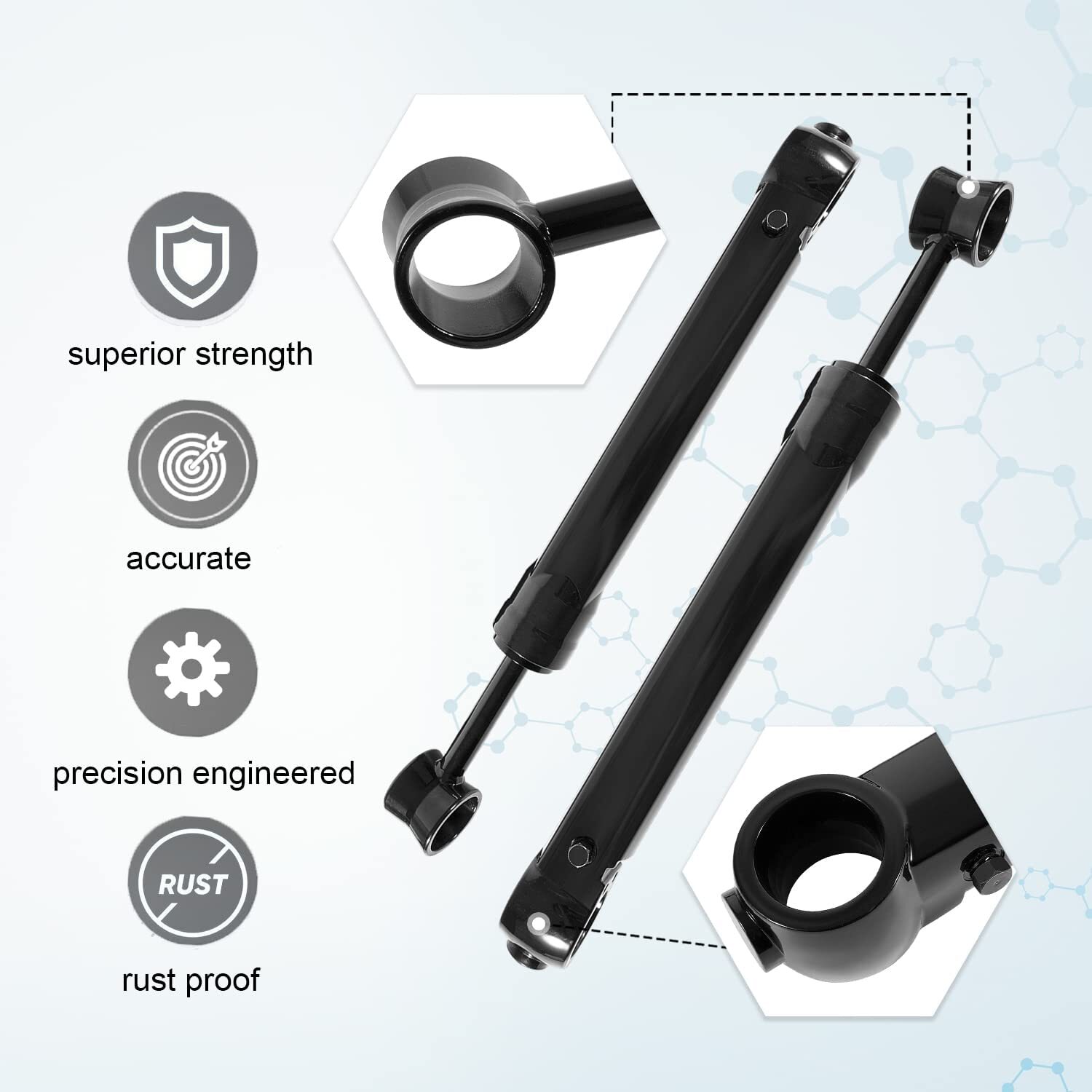 For MerCruiser Mercury Bravo Power Trim Tilt Ram Cylinder Port & Starboard 2PCS